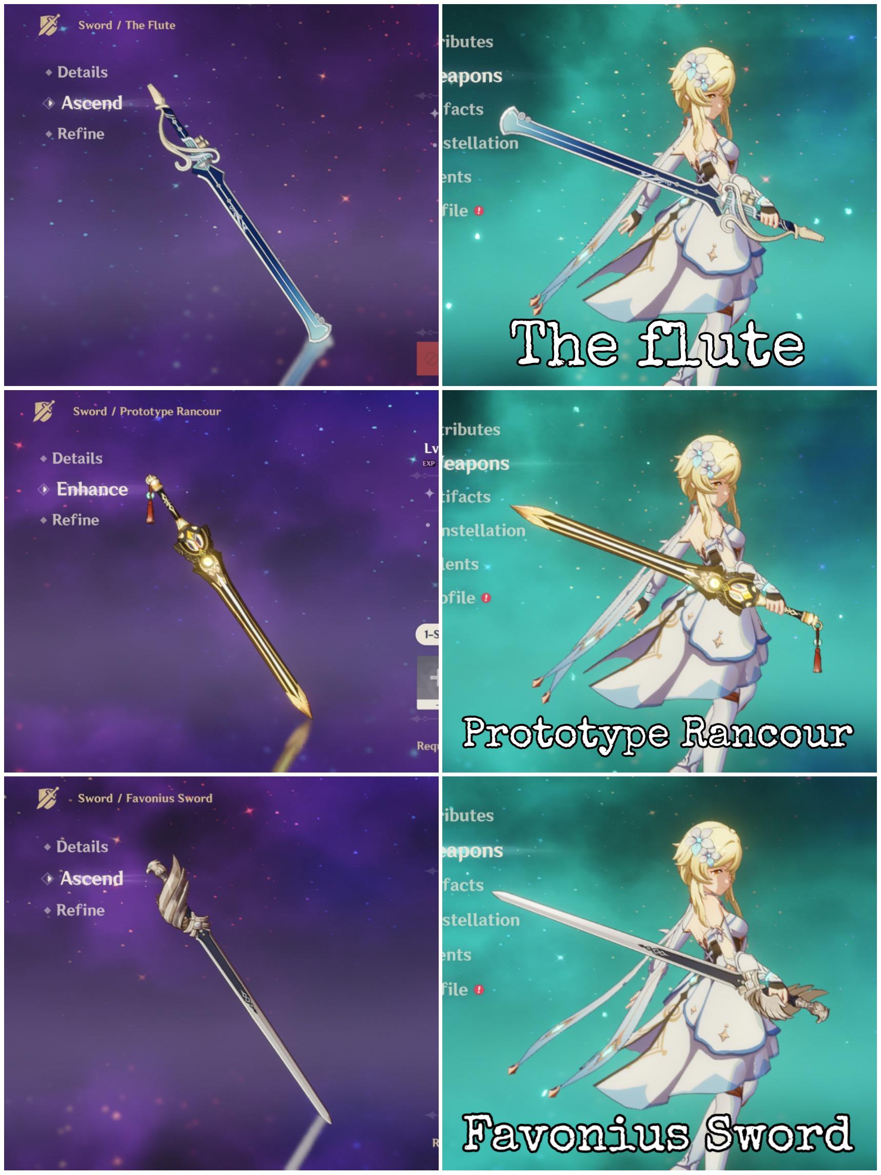 Guys if you don't have a 5 star weapon, what is your second option? Im