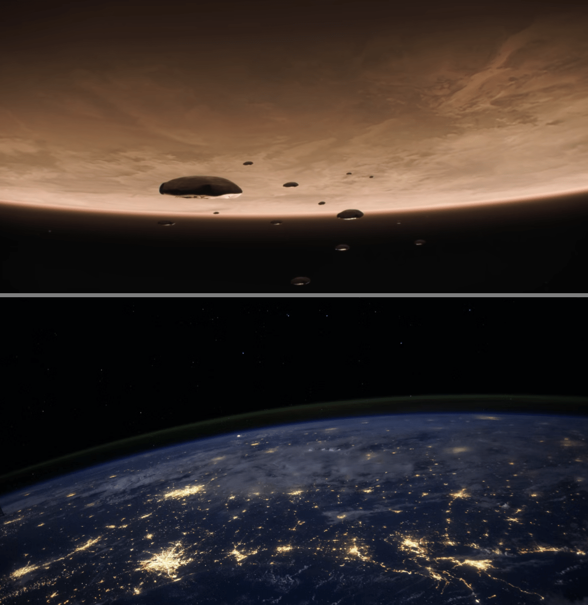 In Dune (2021) the Arrakis is shaped like the Earth. This