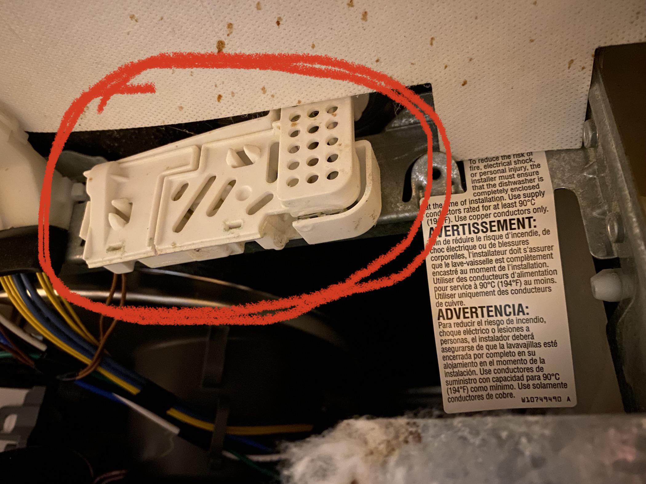 What is this dishwasher part called? r/Appliances