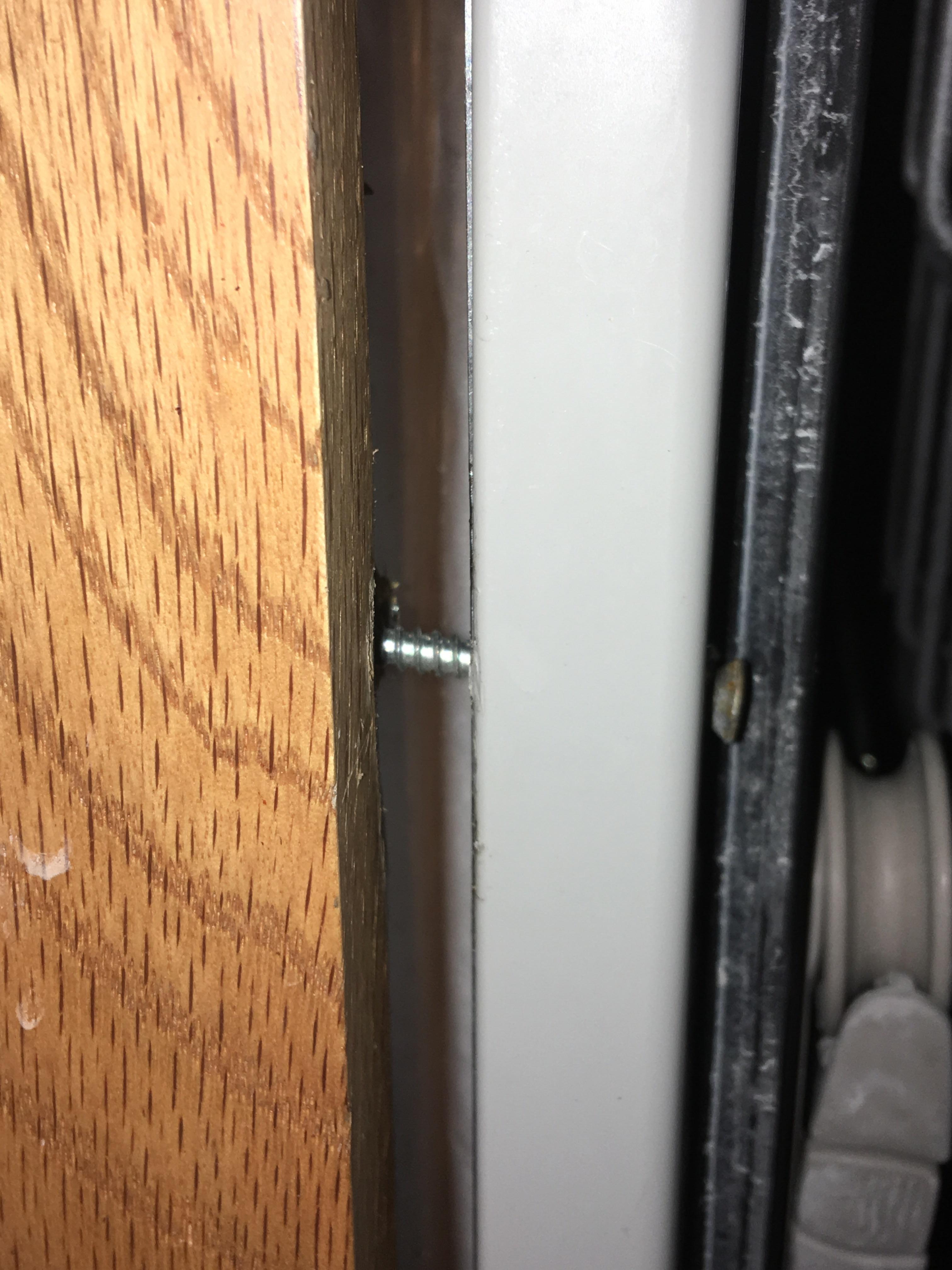 Screw holding dishwasher in place broke. I know I could buy a new screw