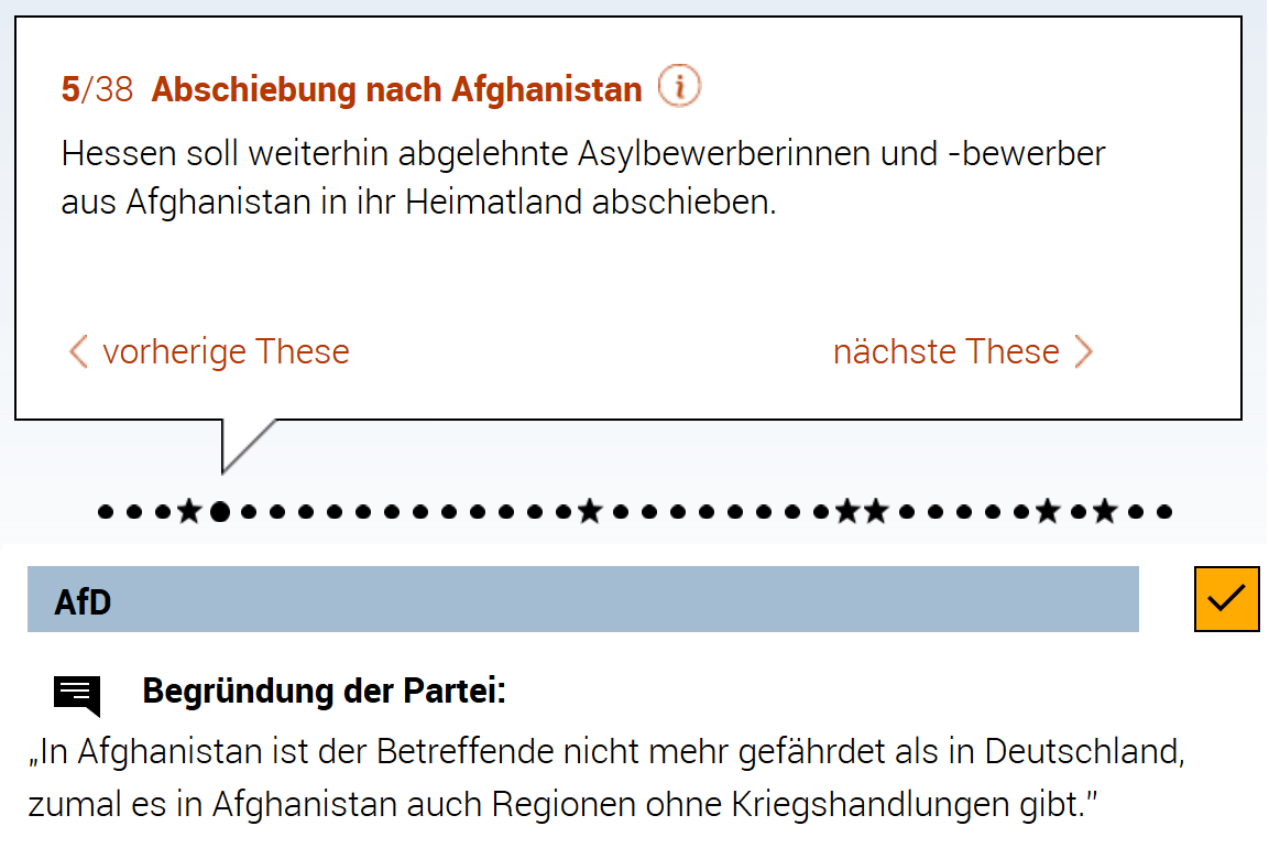Da kann einem ja Angst und Bange werden wie die afd Deutschland gerne
