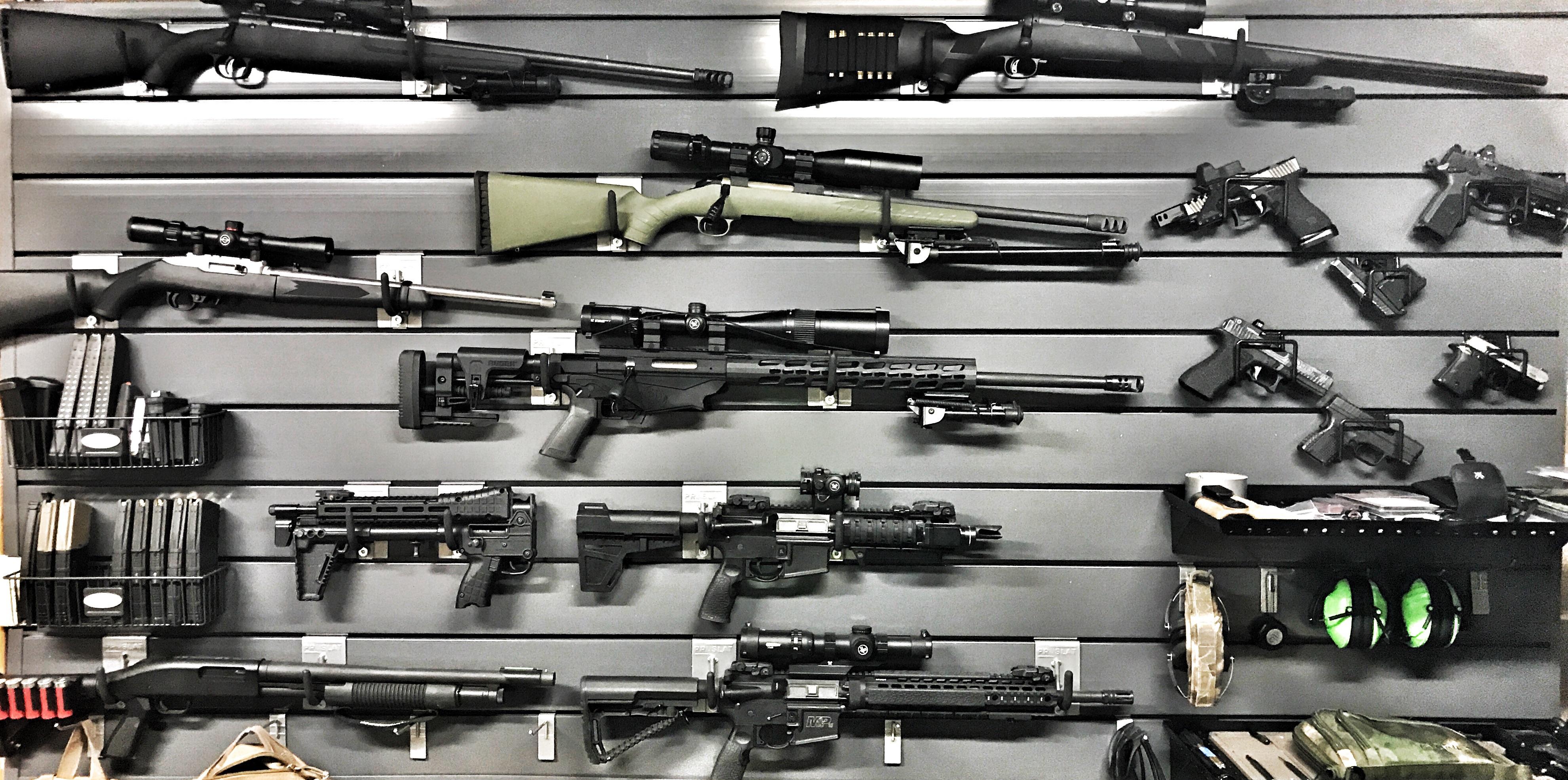 Just thought I’d share my recently finished Gun Wall r/guns