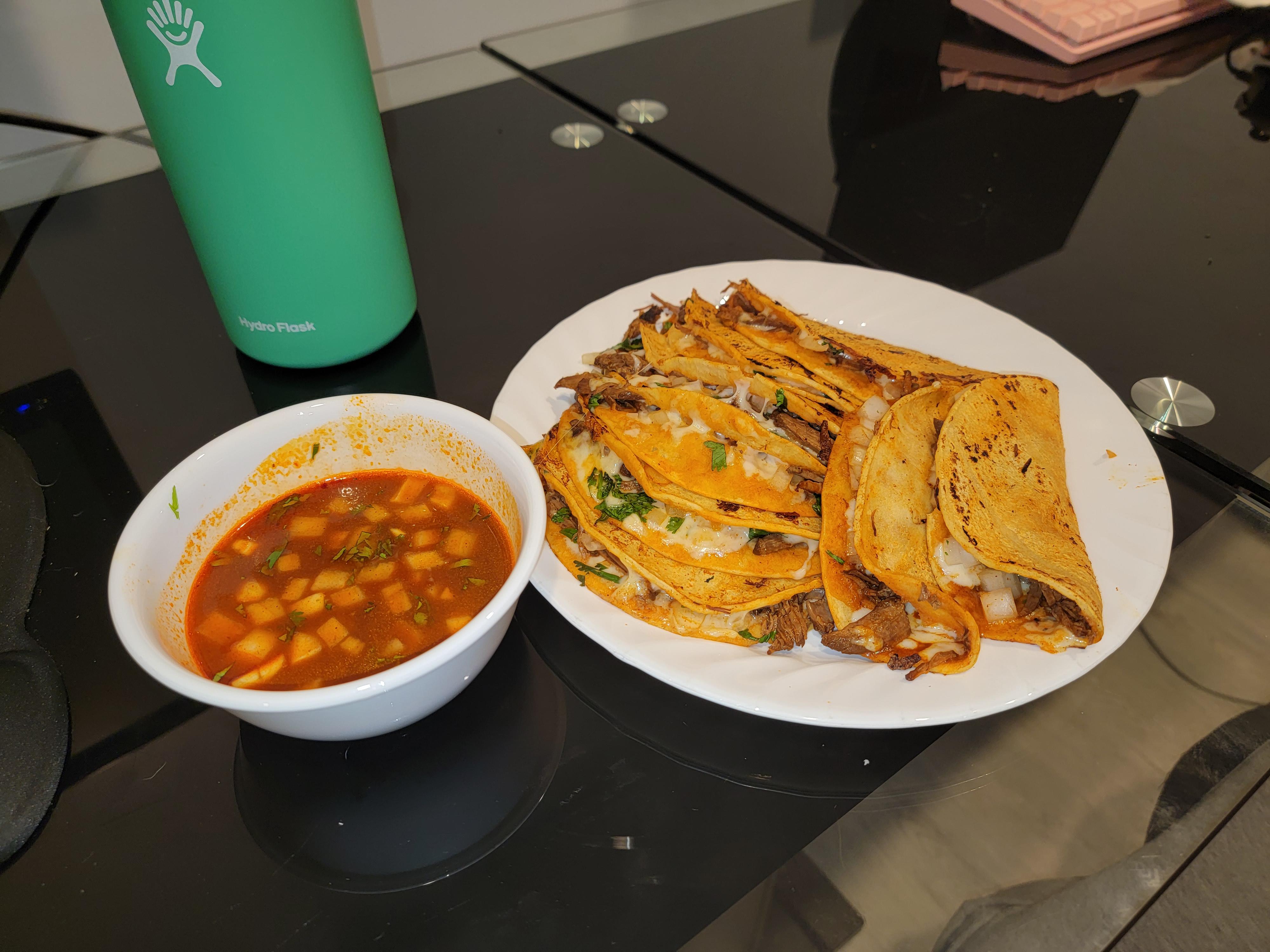 [i ate] My wife moved to Canada from Mexico recently and was feeling