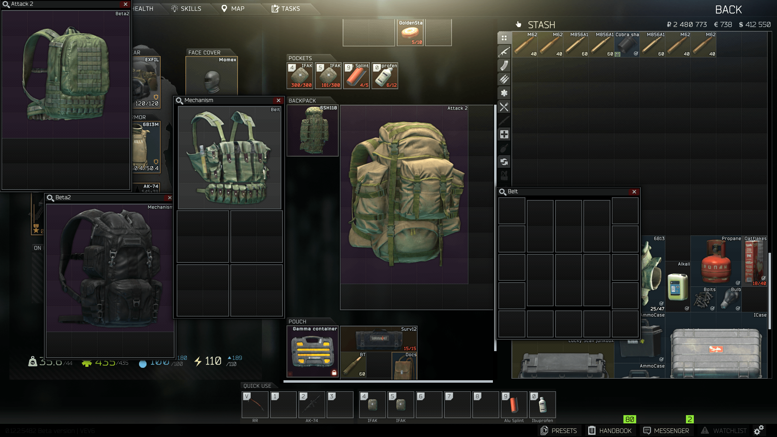 69 slot bag DONE! Count carefully r/EscapefromTarkov