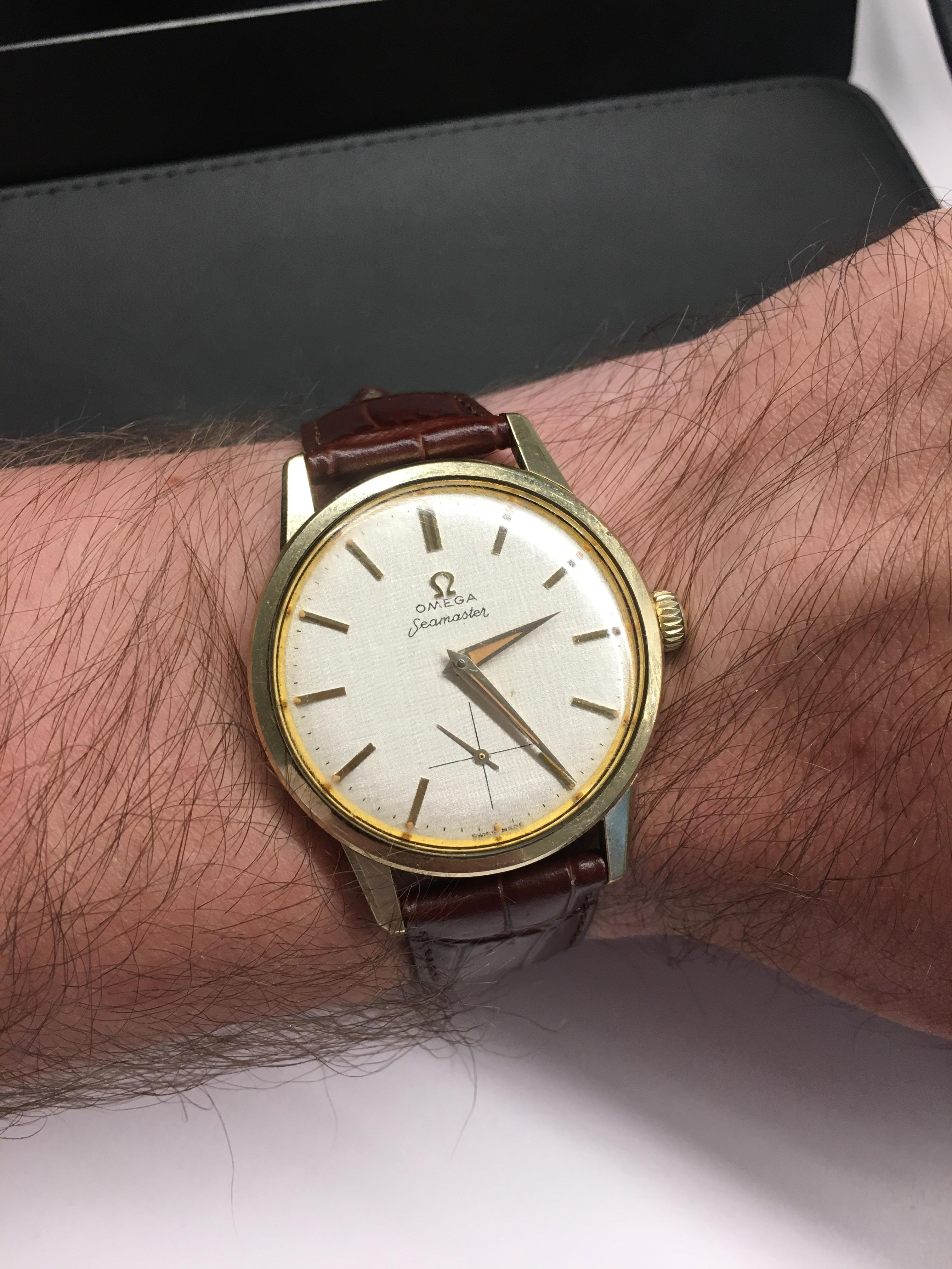 [Omega] Proof that guys can still rock a 35mm watch r/Watches