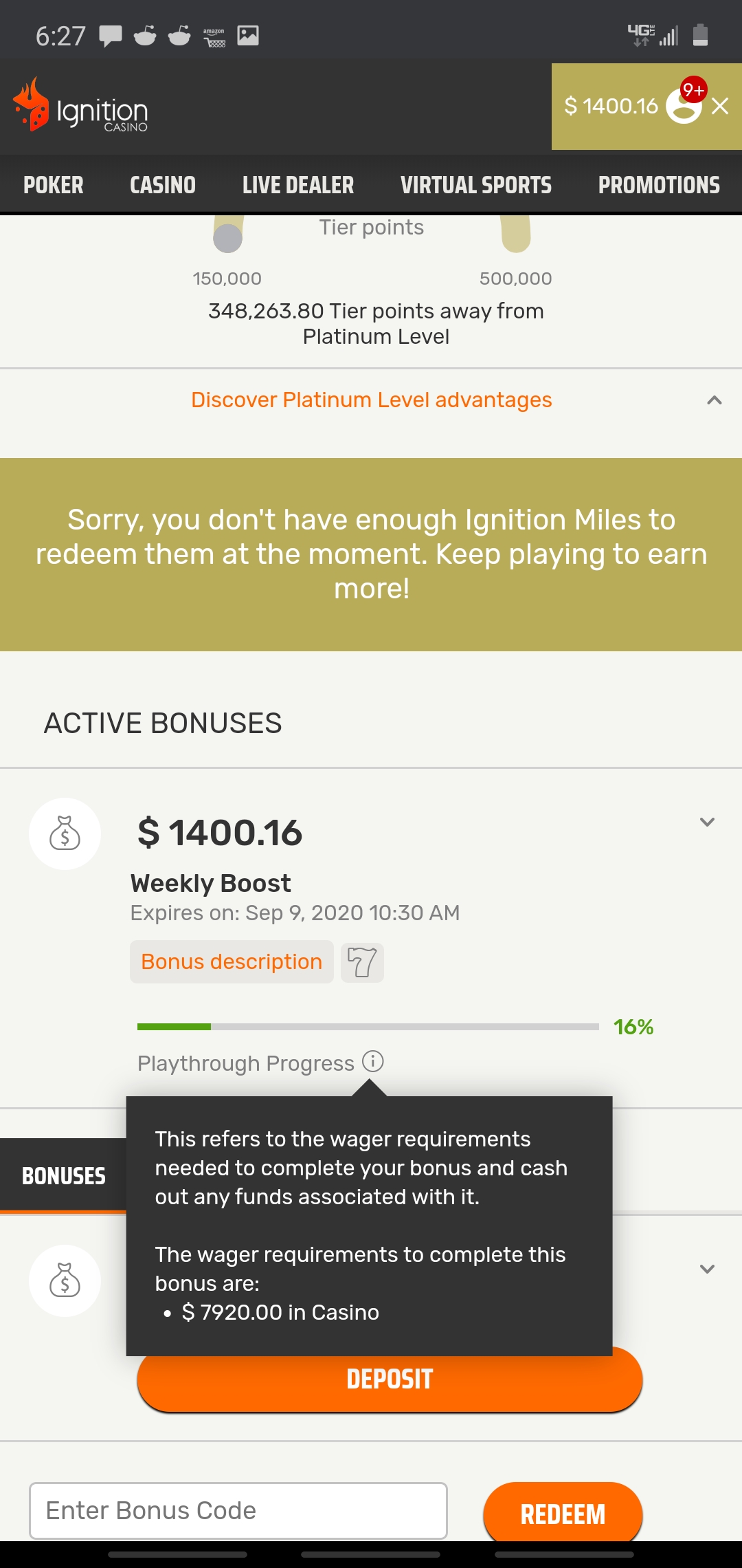 Best way to clear an ignition bonus? r/poker