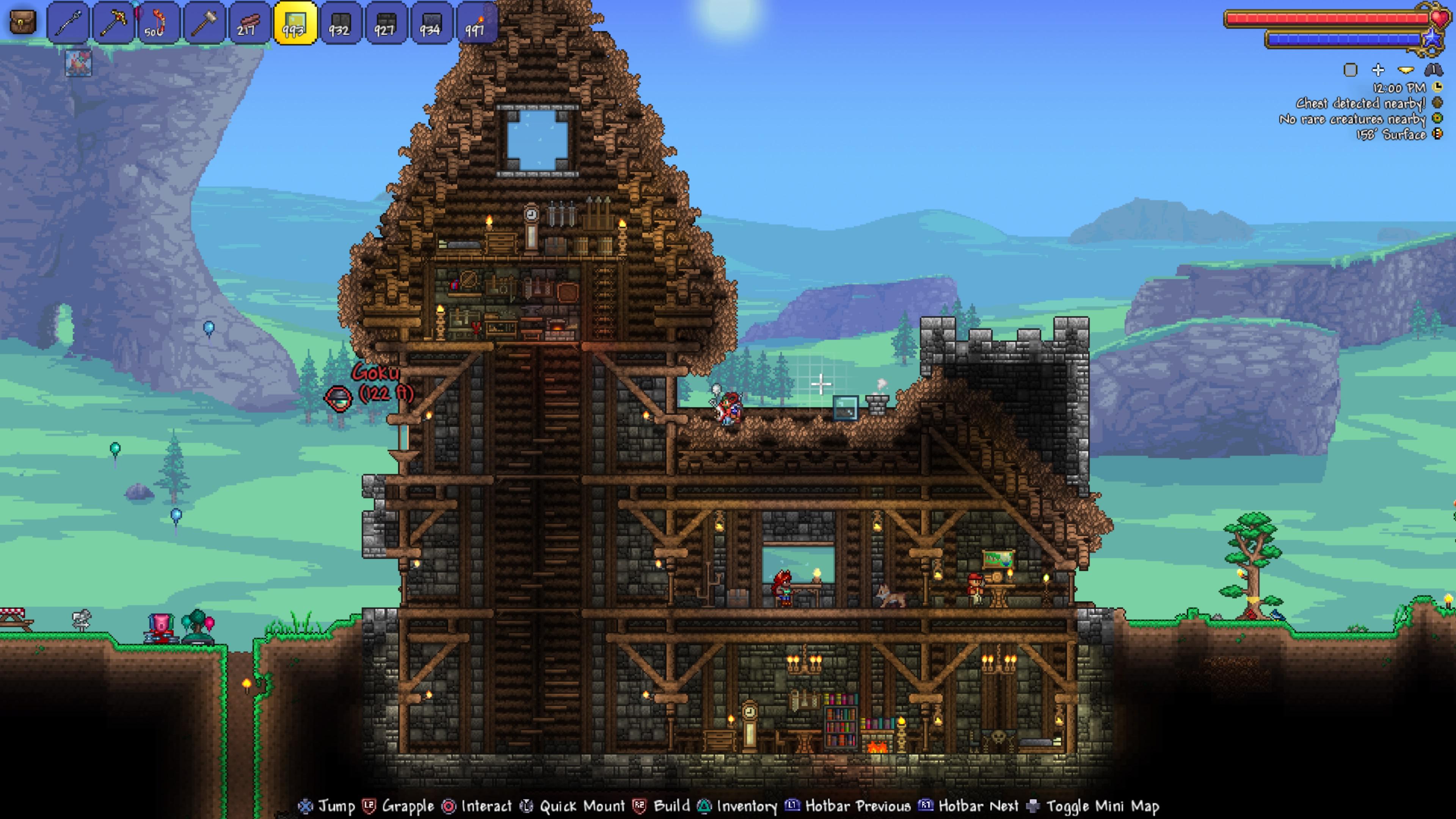 Build i made on my first 1.4 playthrough r/Terraria