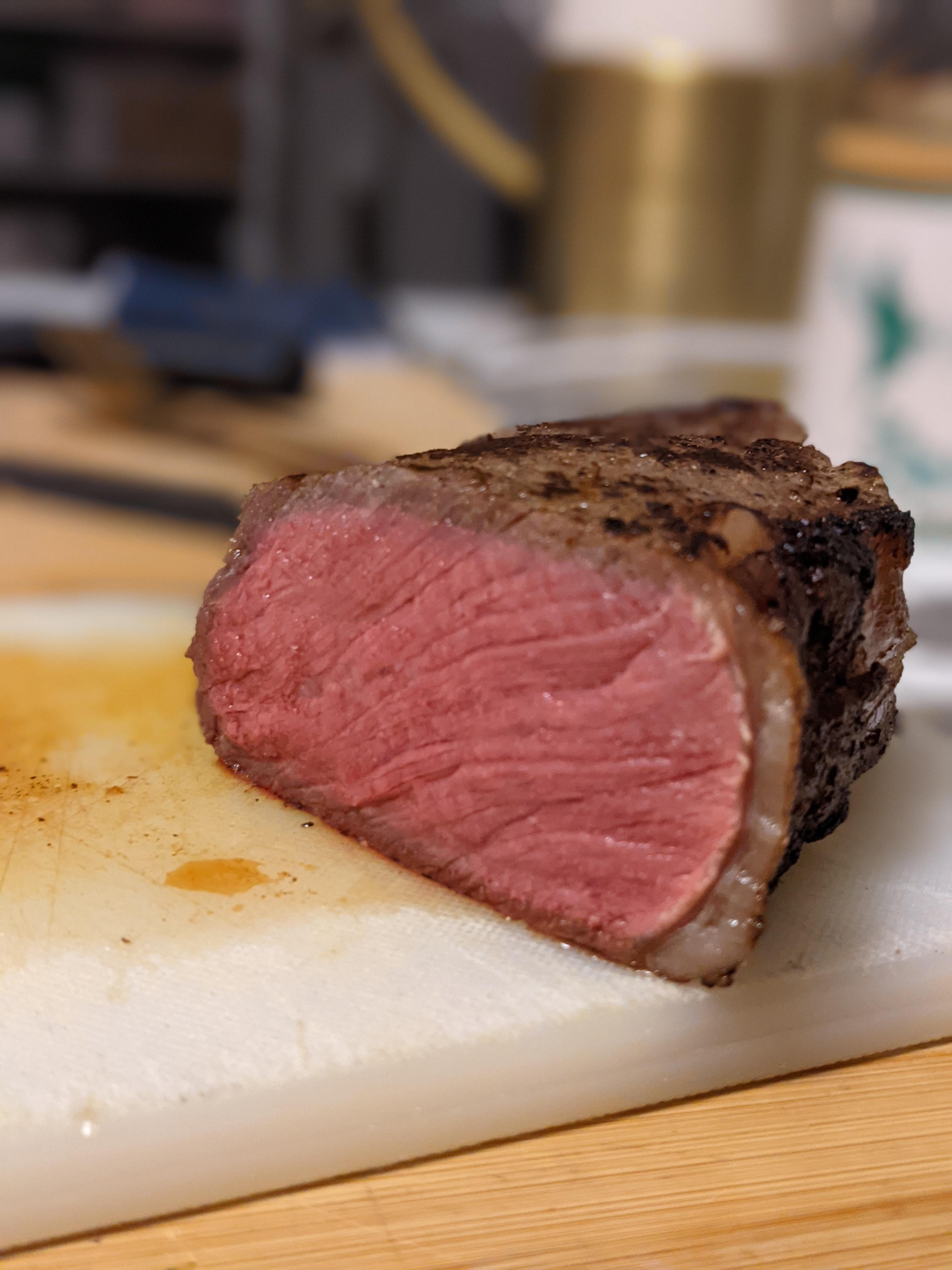 Beautiful. Sous vide has changed my Sunday steaks. r/sousvide