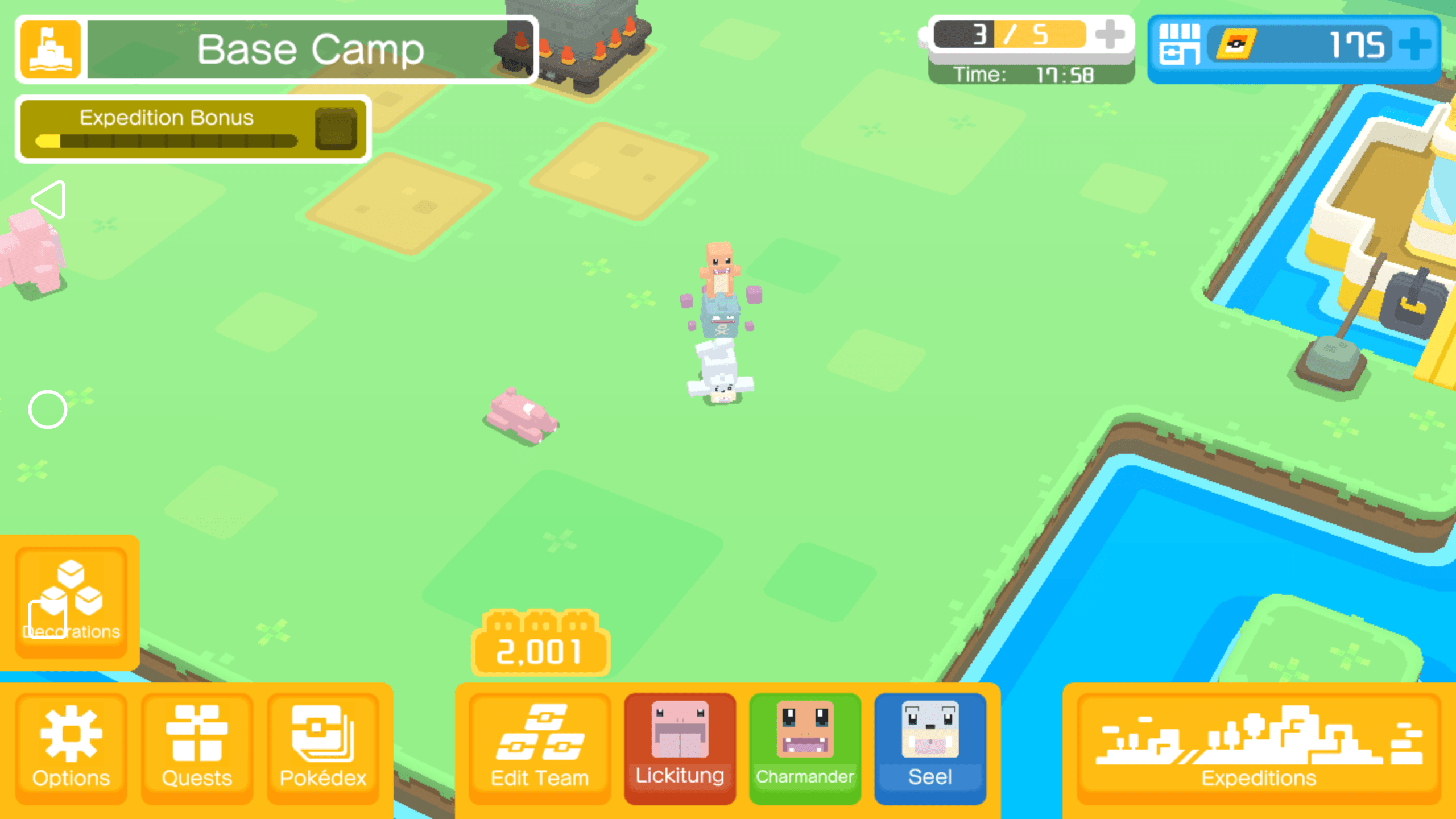 Do pokemon usually stack on each other like this or are mine just