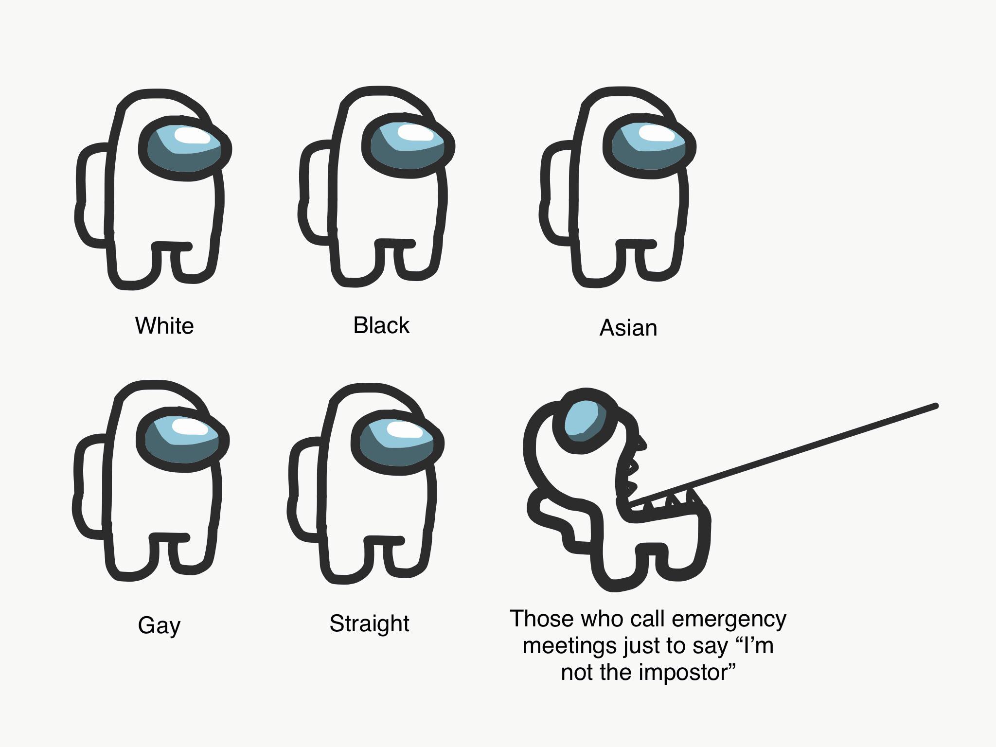 Black And White Among Us Wallpaper Among us is a massively