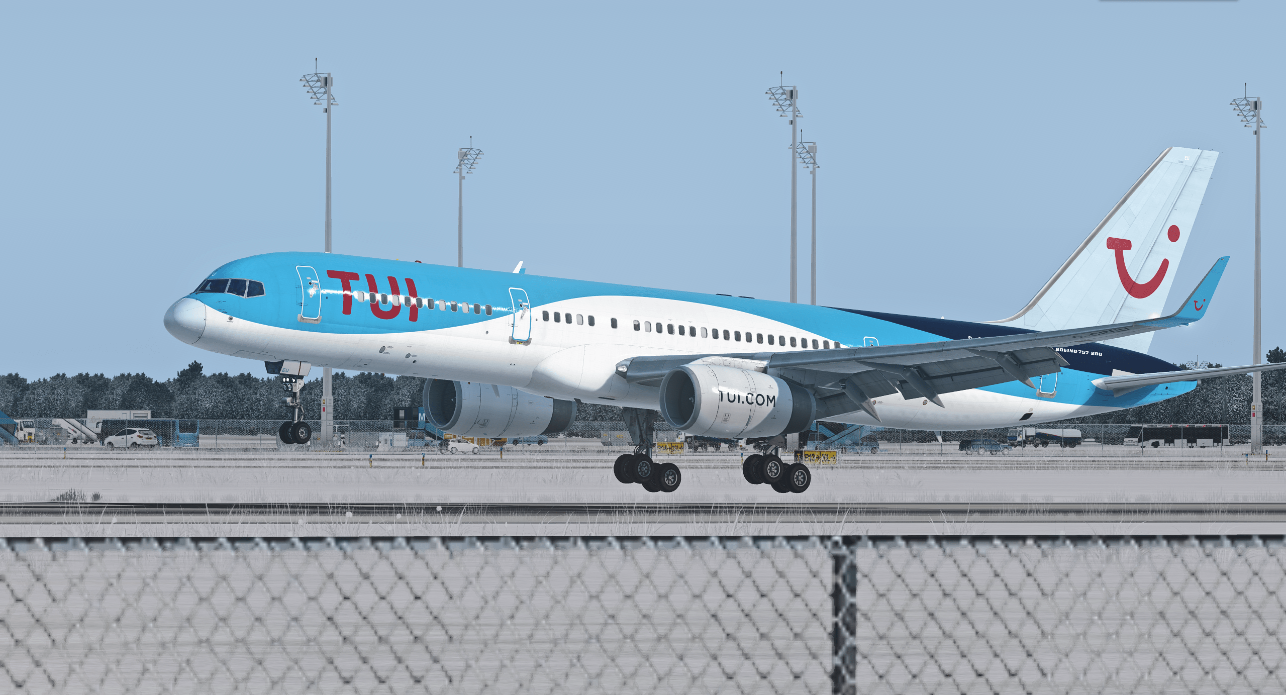 Landing Warsaw Okecie （EPWA） r/flightsim