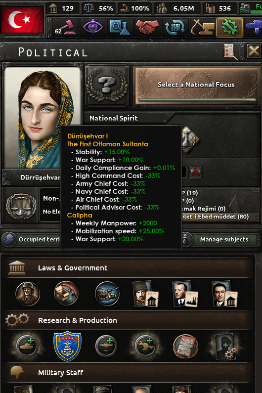 Been playing the game a while, the sultana is the very best leader