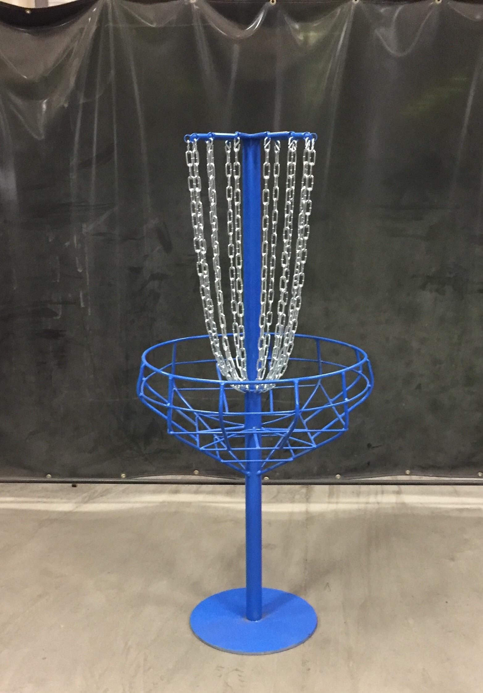 Built myself a marksman basket! r/discgolf