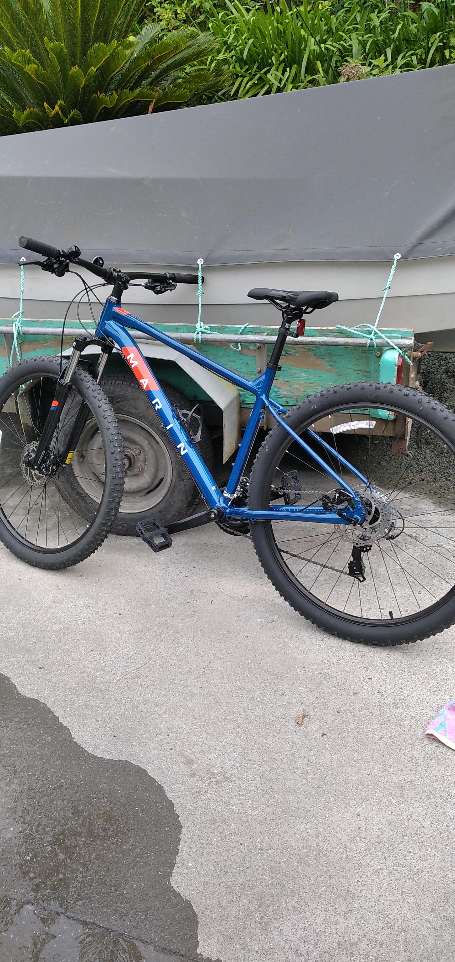 First mountain bike Marin bolinas ridge 1 first ride and I loved it