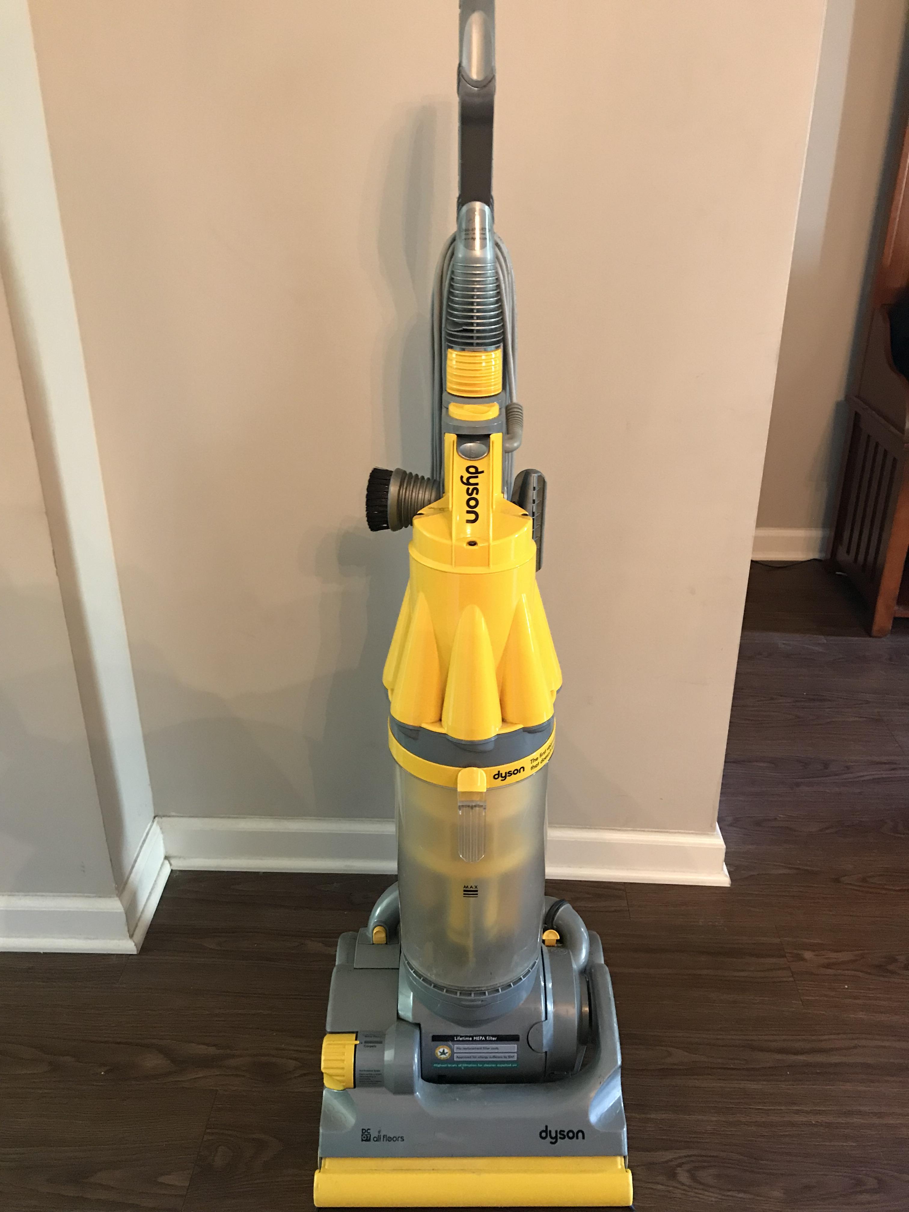 Found a Dyson vacuum with all the attachments for 15. Which is great