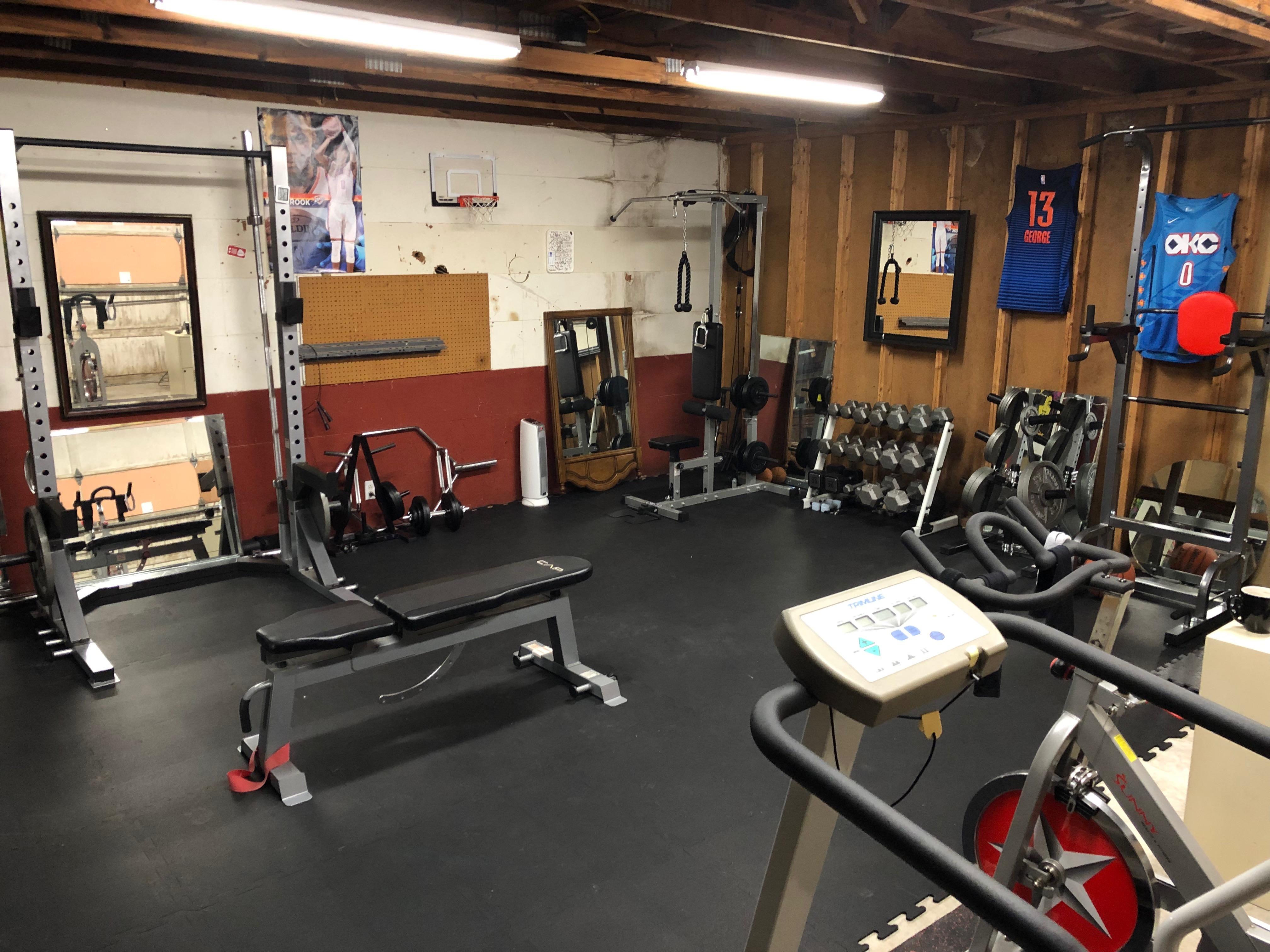 Santa brought some new flooring for my garage gym! Just need to work on