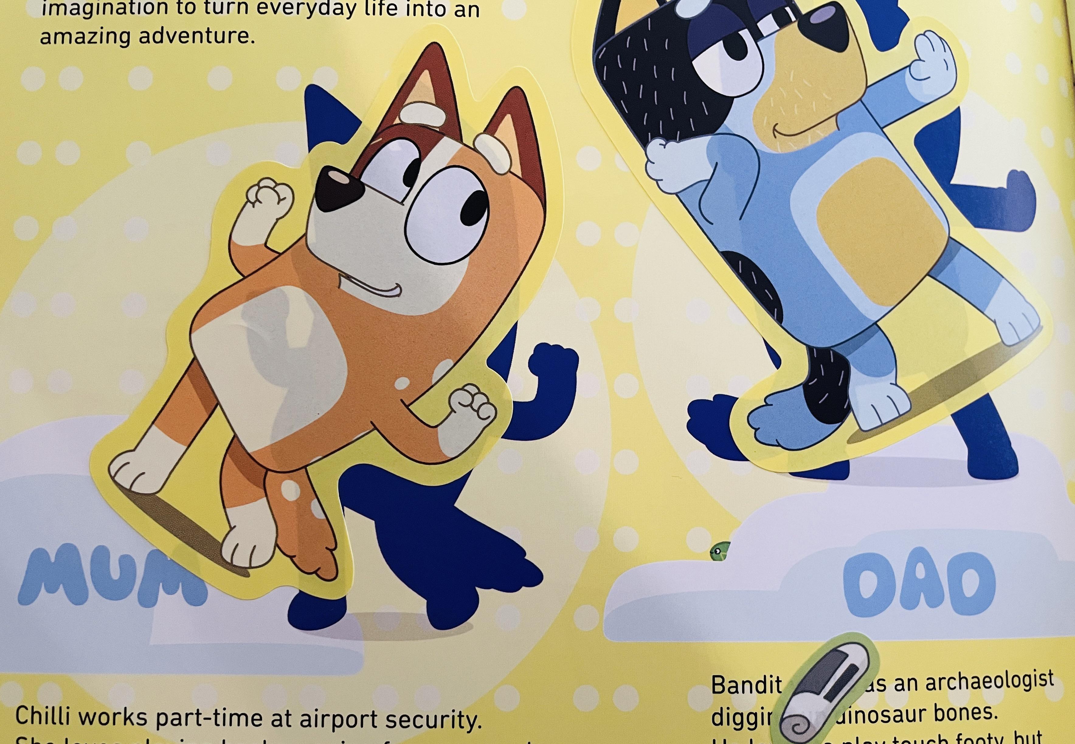 I would never have guessed their occupations! r/bluey