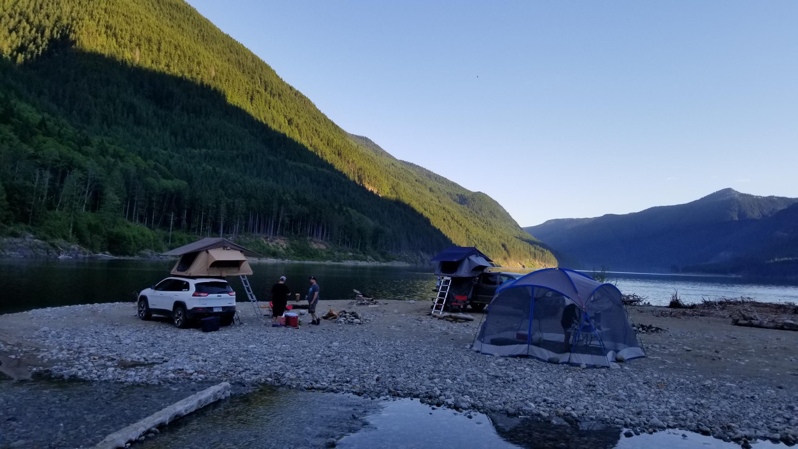 I love this place (Chehalis lake B.C.) r/camping