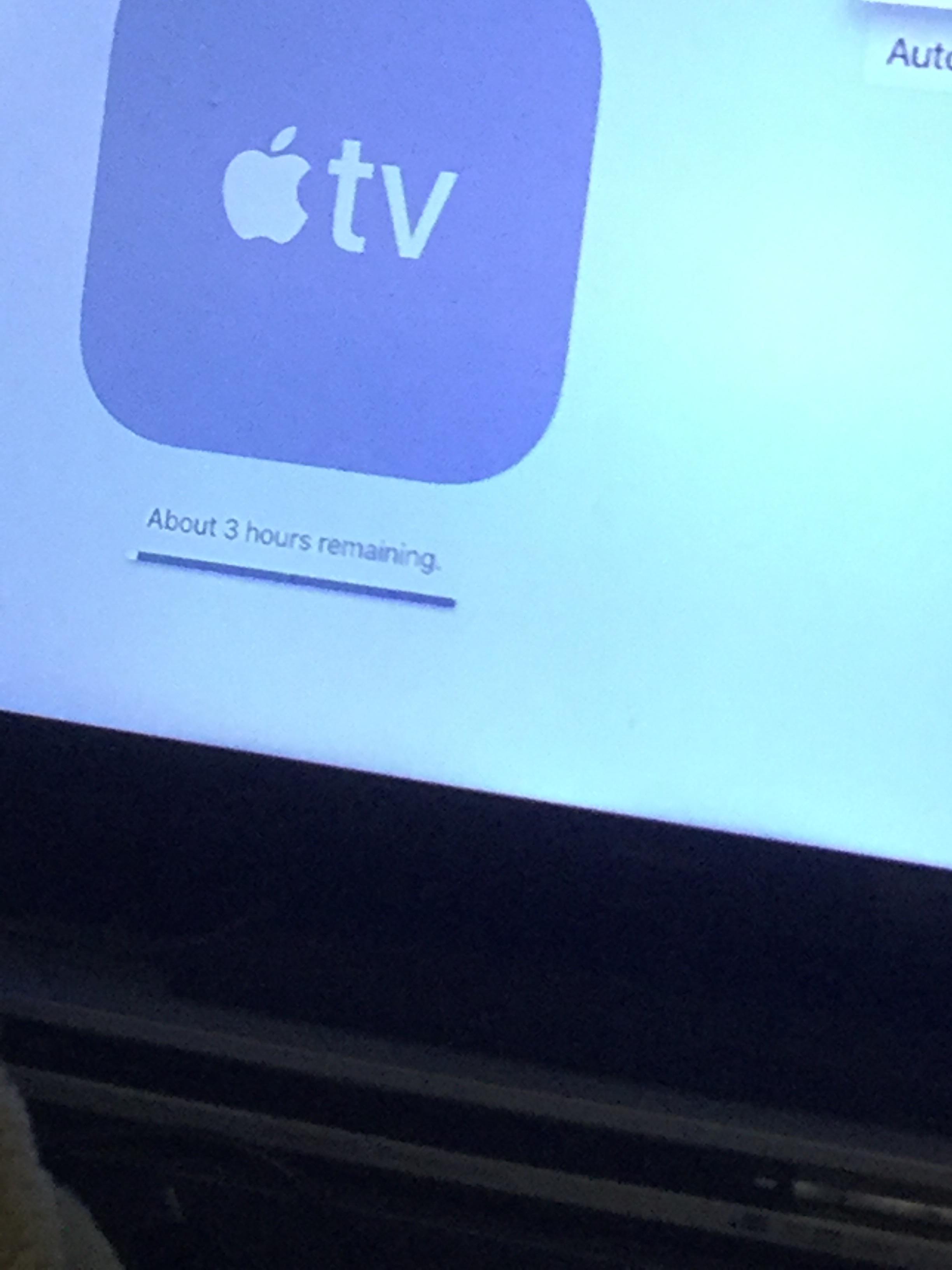How big is the new apple tv update?! r/applehelp