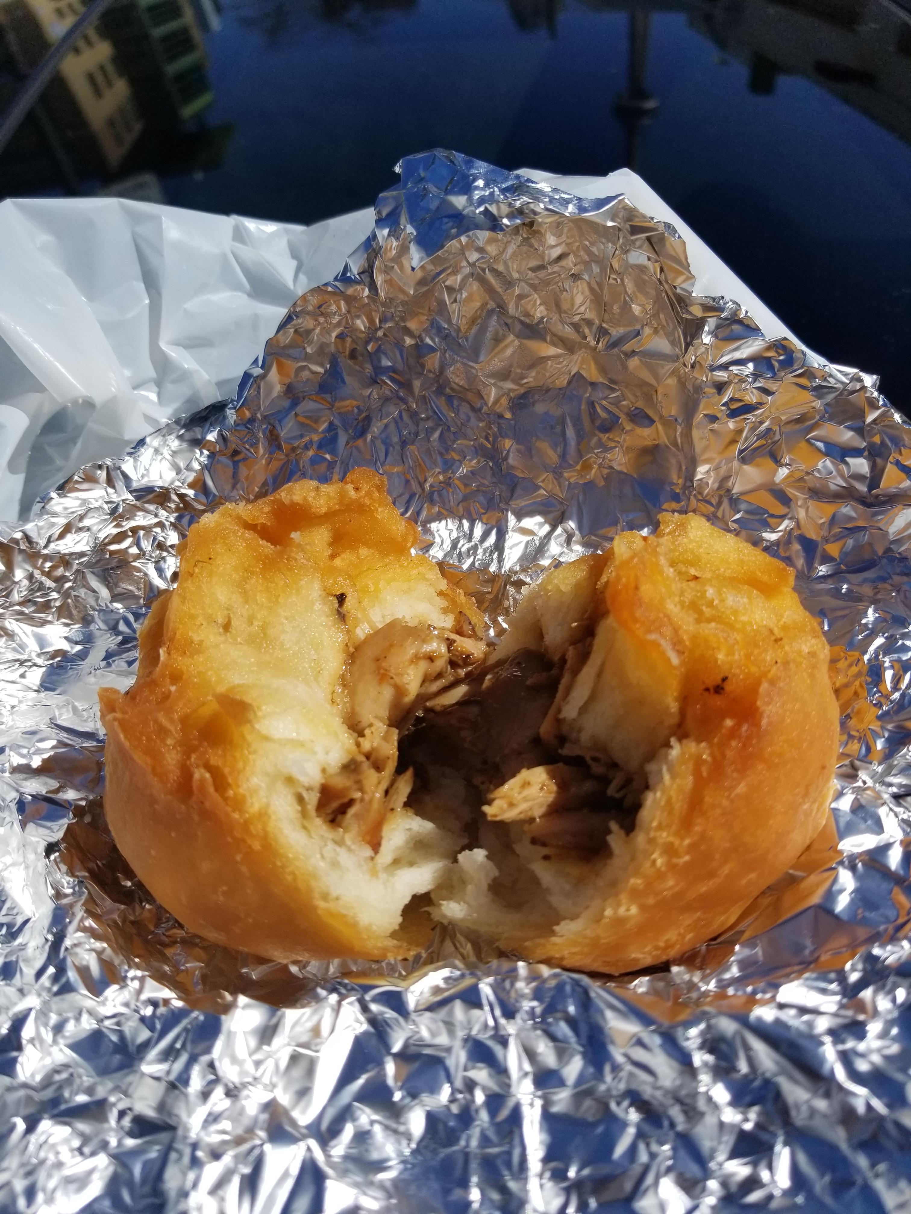 [I ate] Jerk Chicken Fried Dumpling r/food