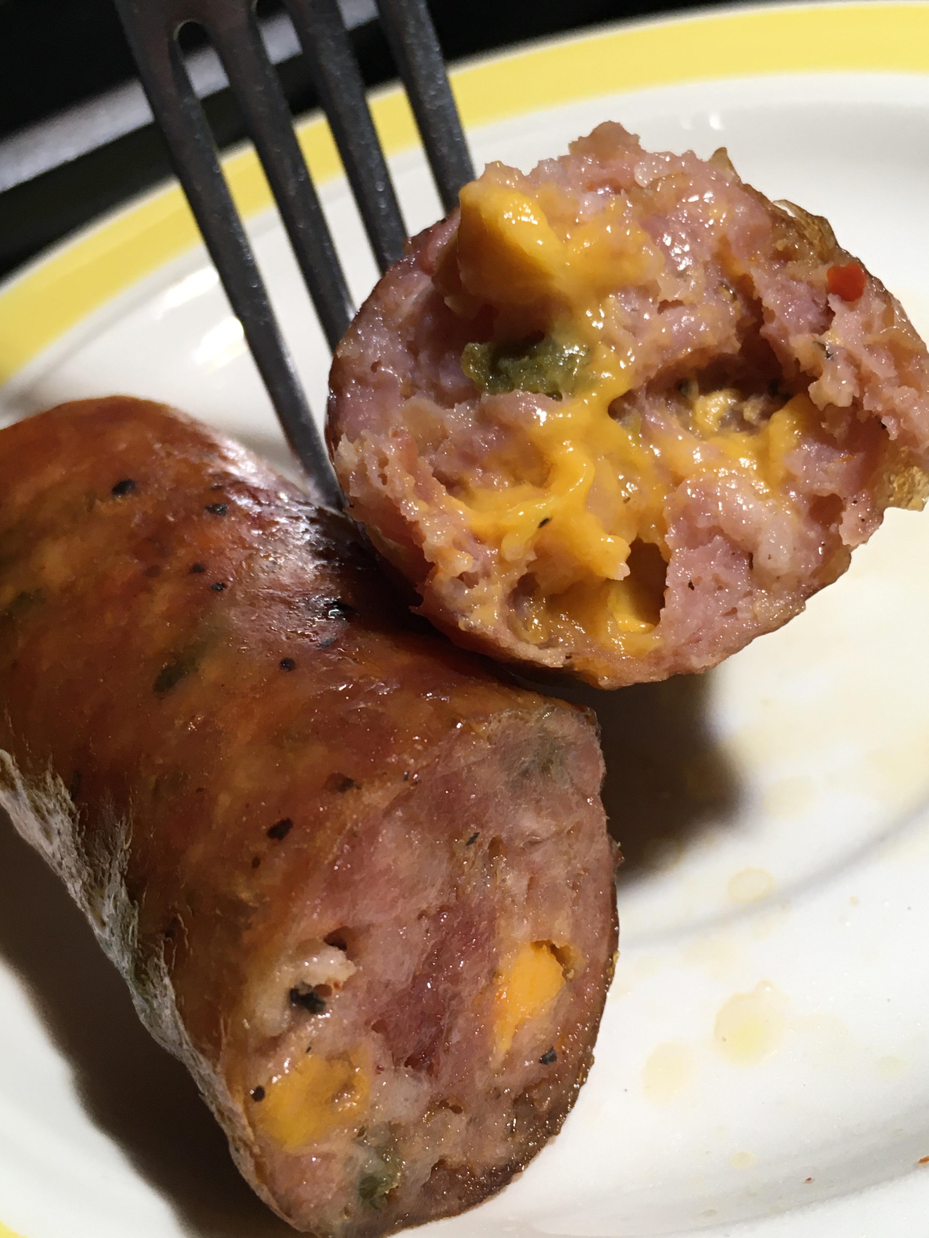 Jalapeño Cheese Smoked Sausage from Cooper’s BBQ Pit, Texas r/Only_Food