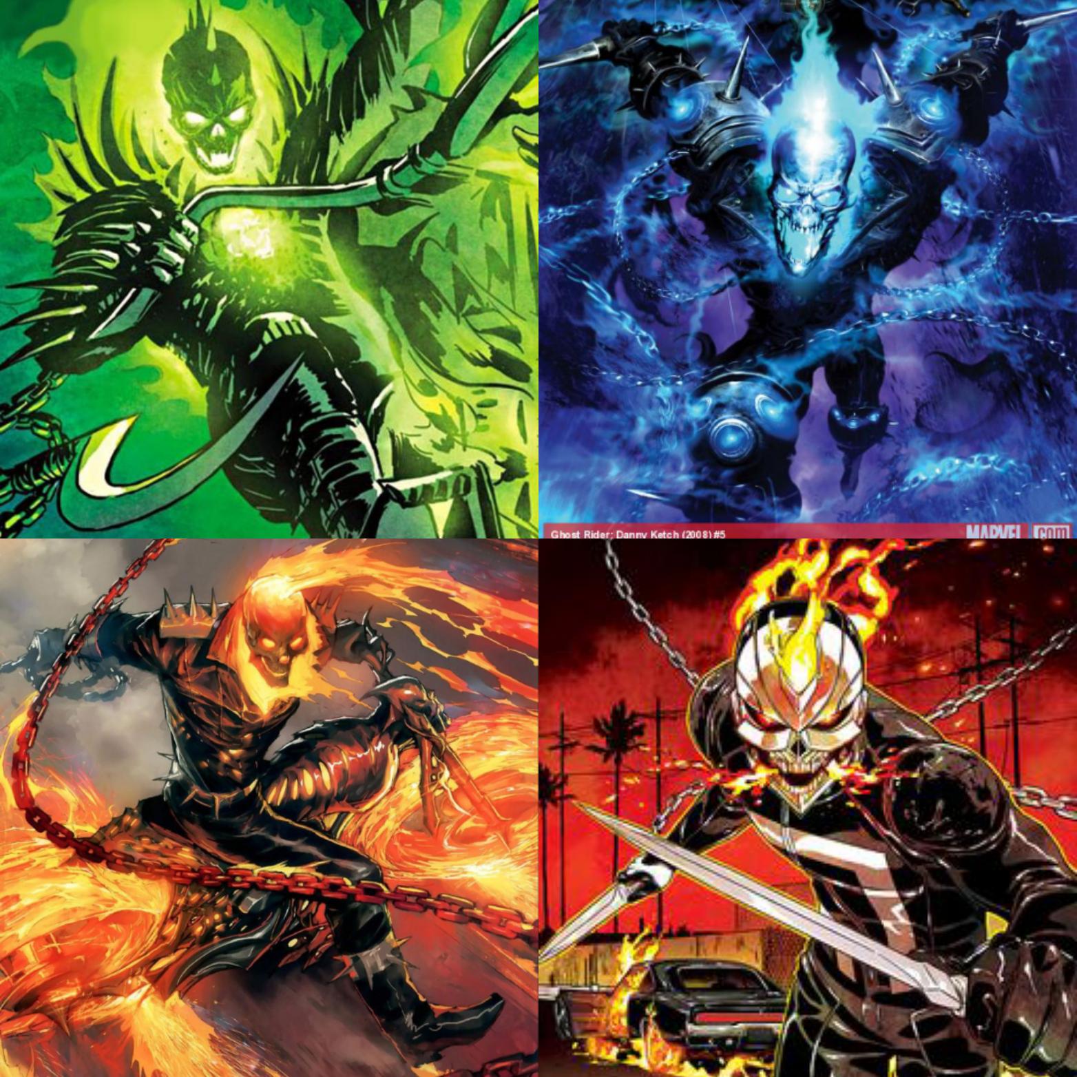 I got so questions about Ghost Rider. 1 is there a meaning behind the