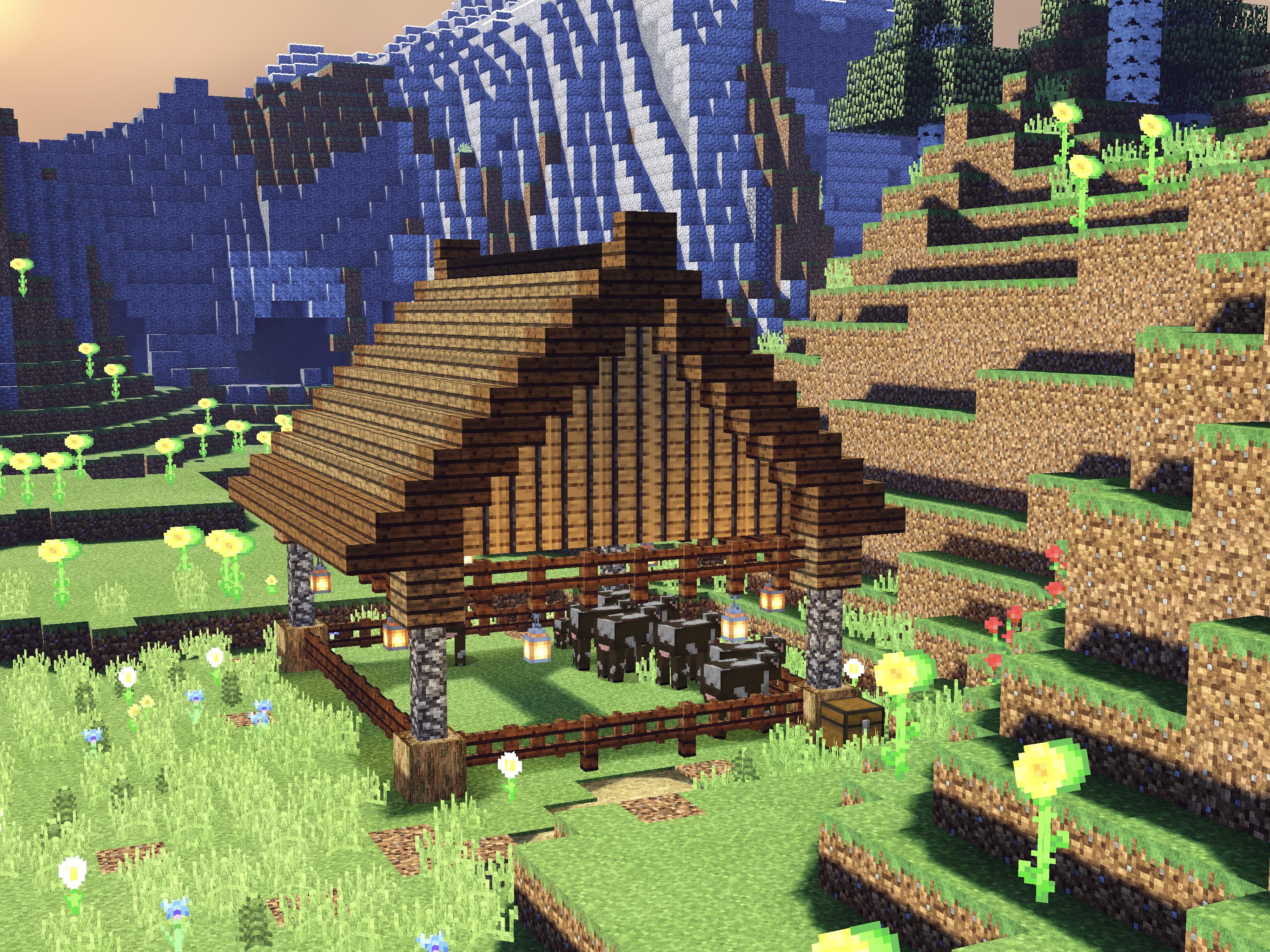 My Cow Barn V2.0 Inspired By Your Suggestions! Anymore Suggestions Will