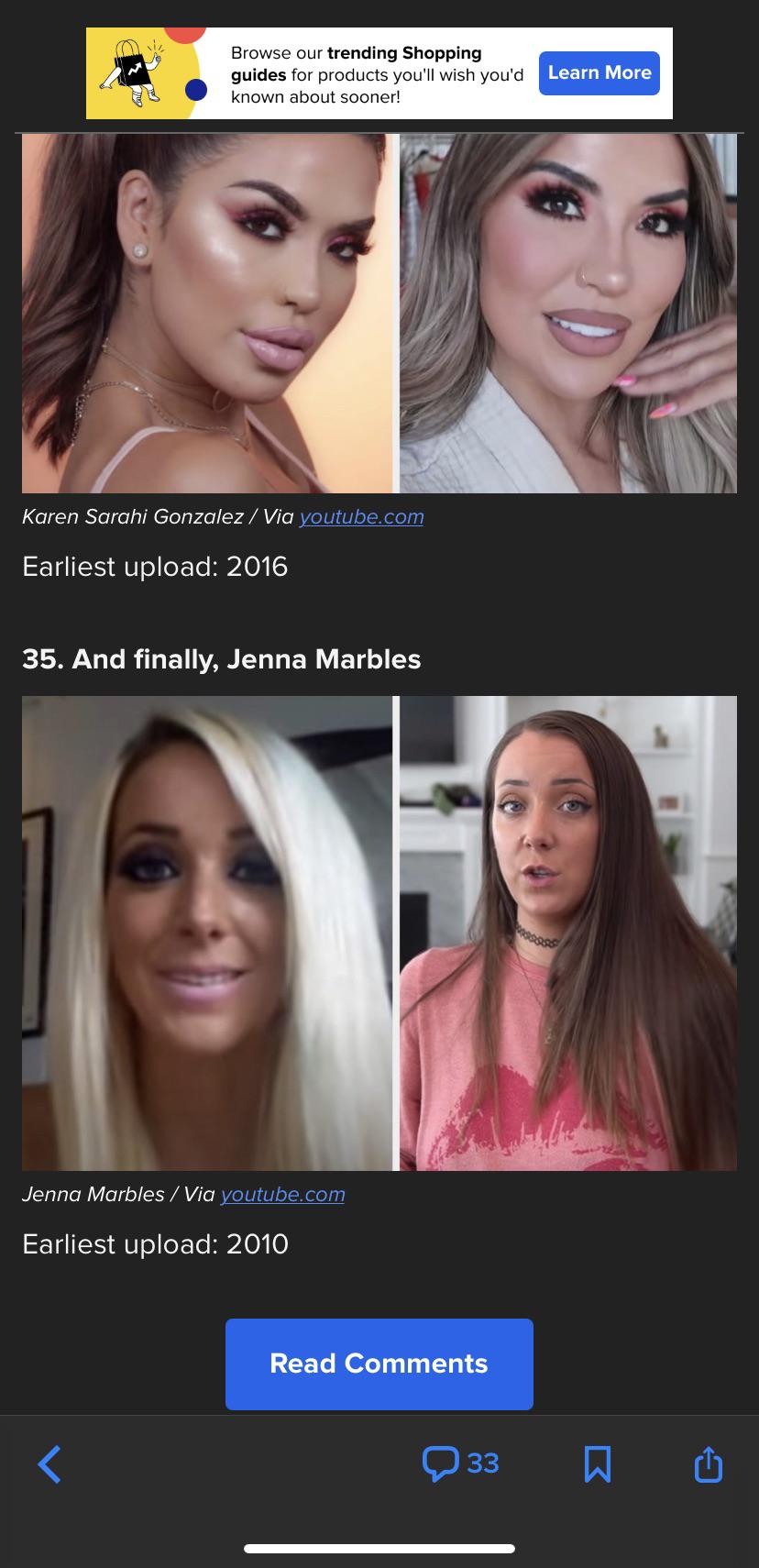 Jenna Marbles Nose Job Before And After Where Have All The Cupid's