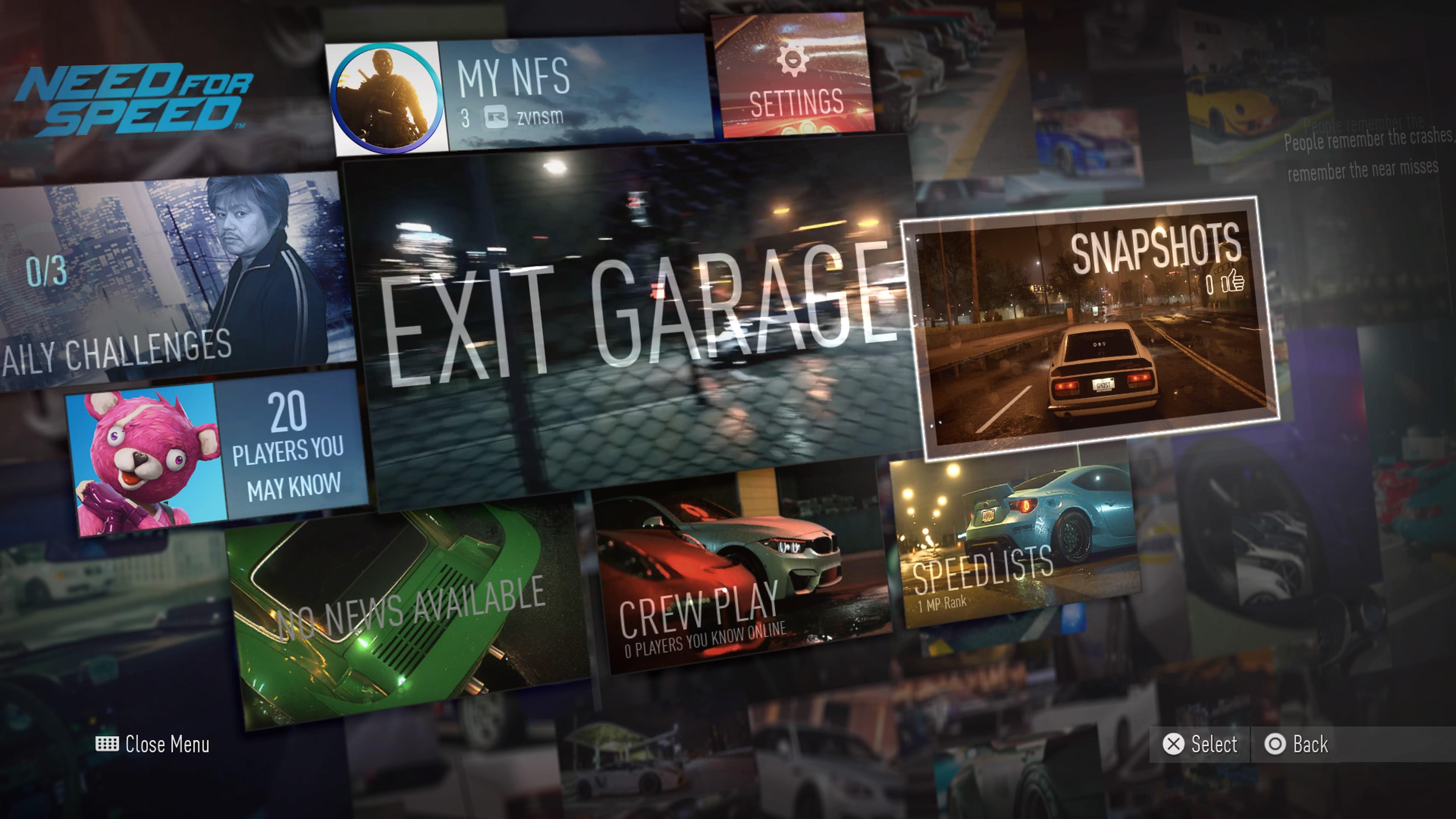 Where is the quit game option? (NFS 2015) r/needforspeed