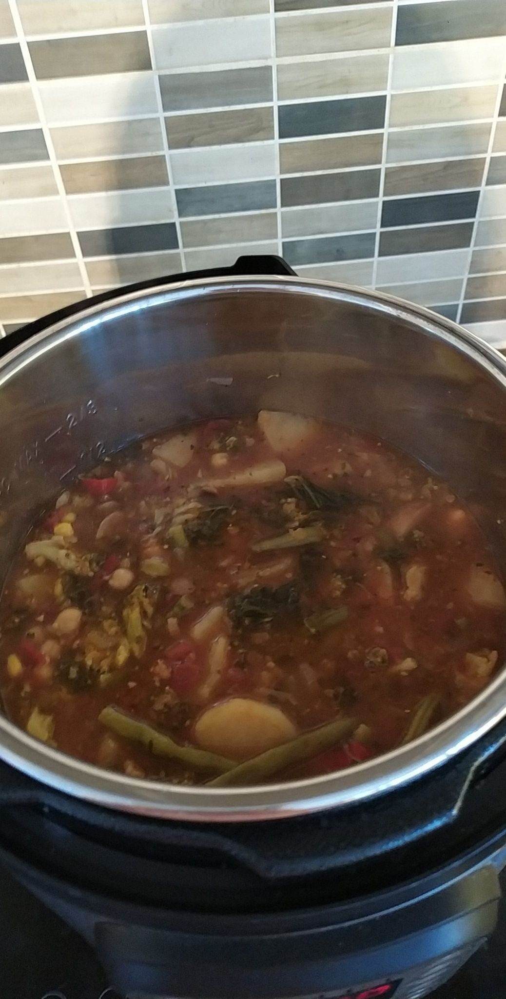 Instant pot chickpea stew!! veganrecipes