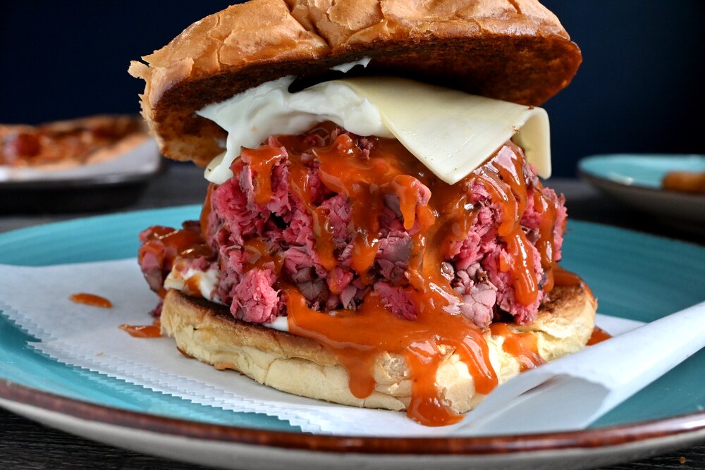 Suggestion for Sam North Shore 3way roast beef sandwich. More info in comments r