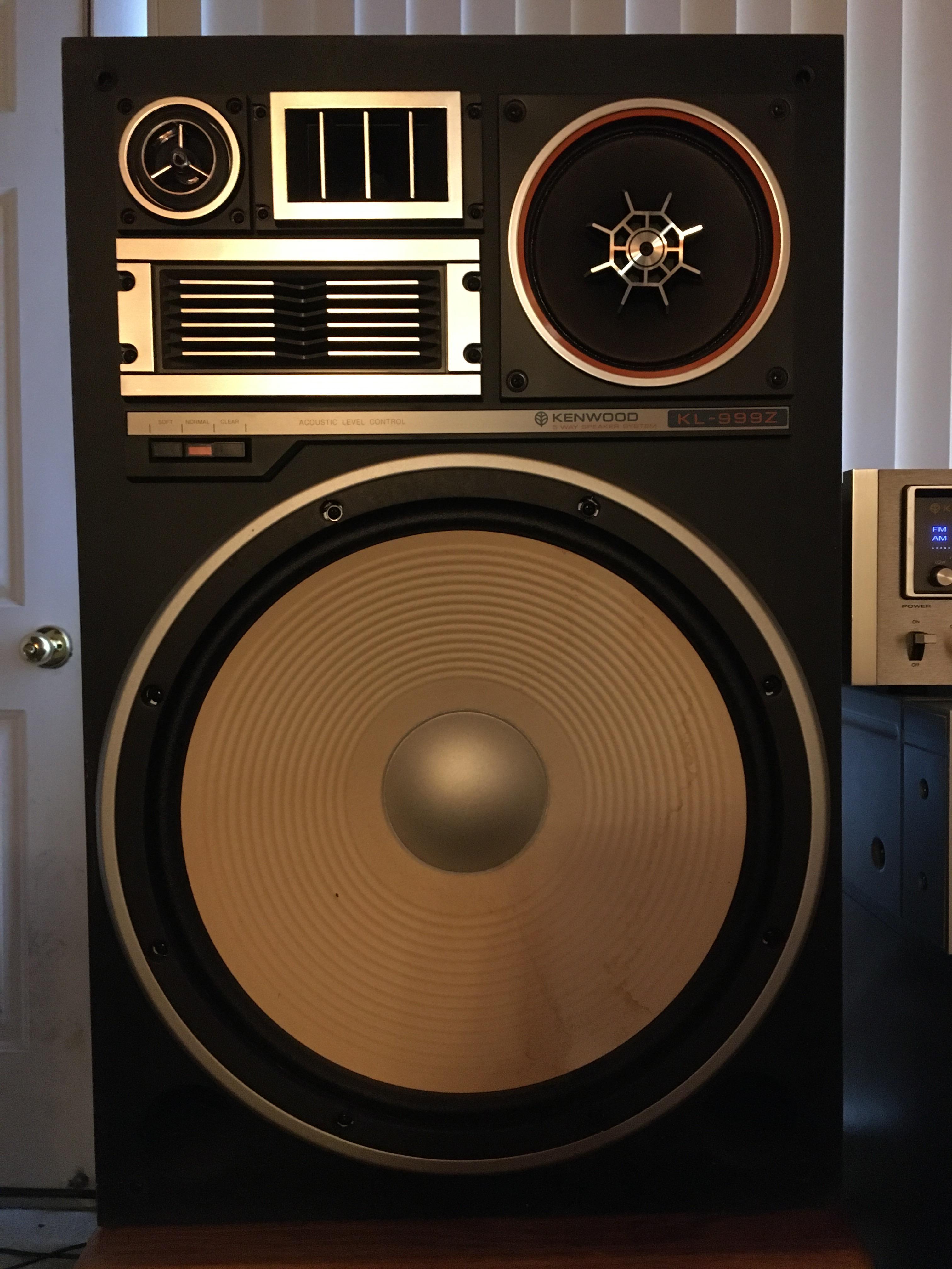 Picked these up a pair of these from a colleague for free! Kenwood KL