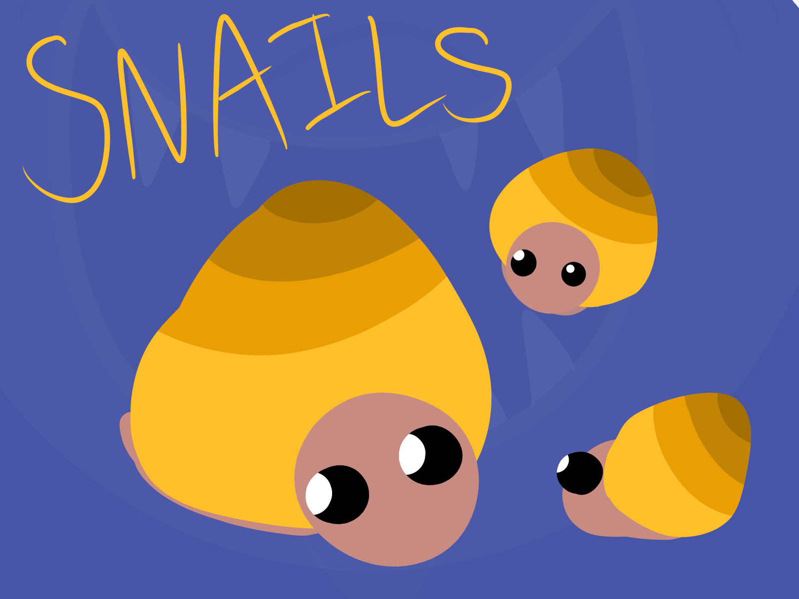 Just a Cute Bunch of Snails Having a Good Time r/mopeio