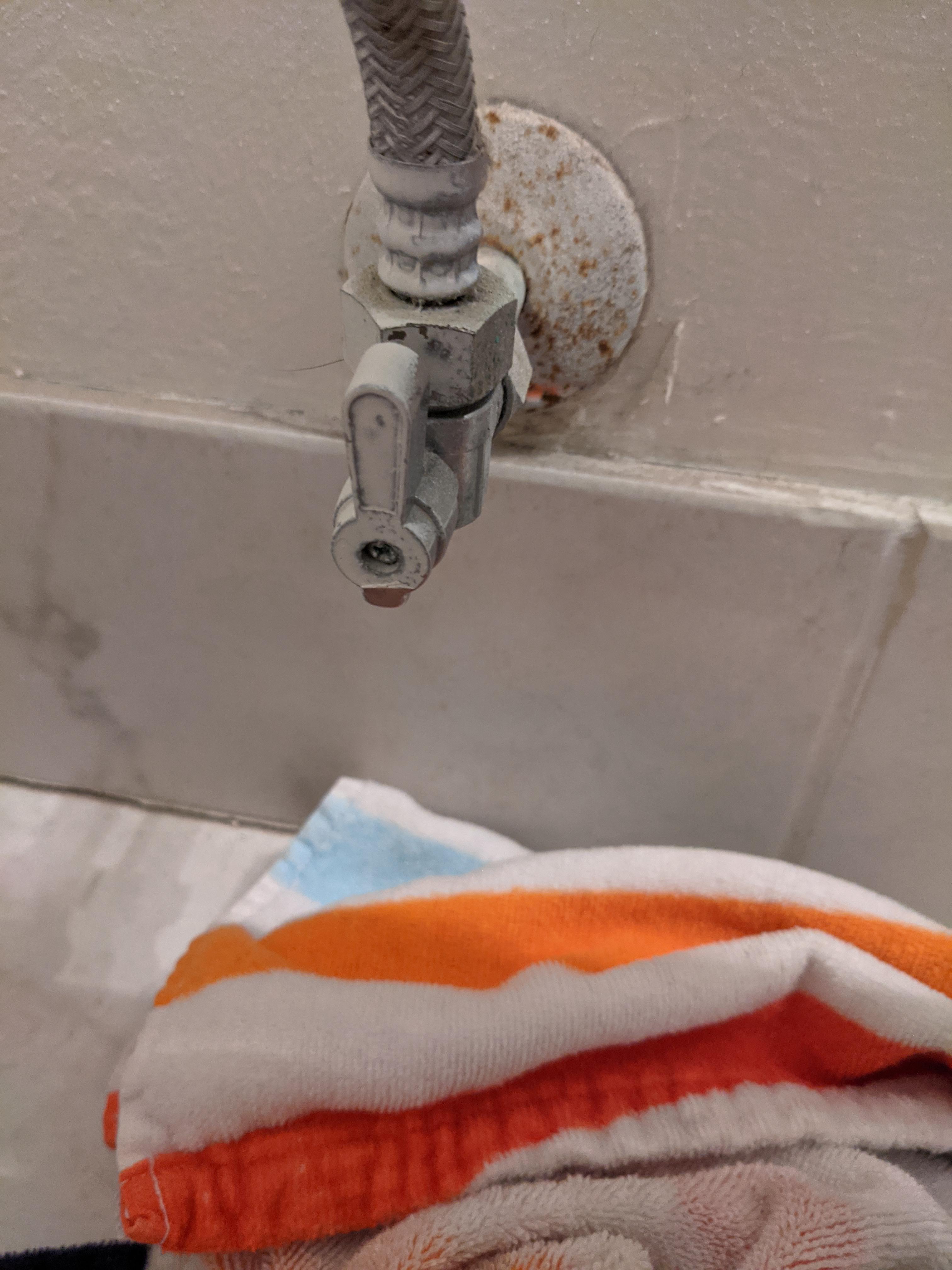 Another quick question is it okay to have this shutoff valve not fully