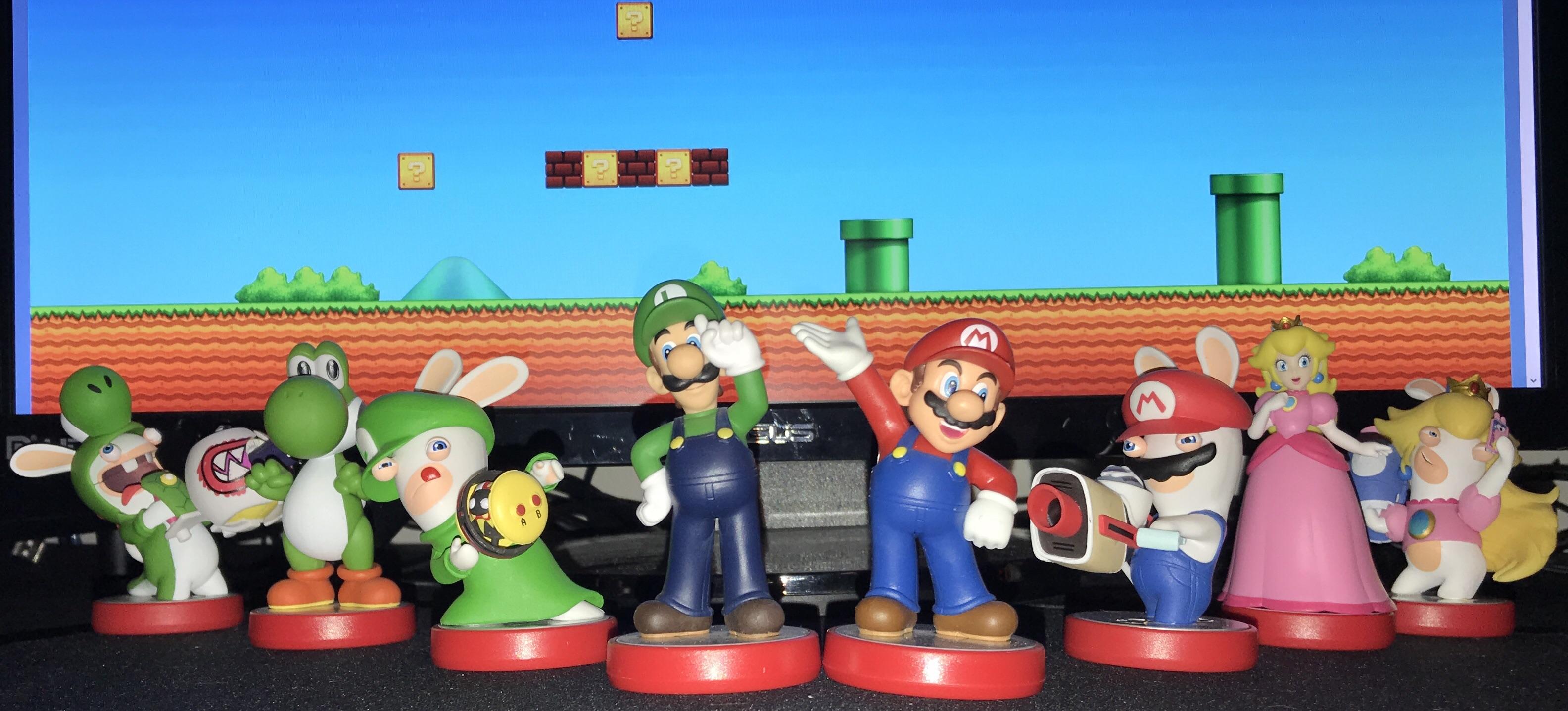 I know they’re low effort “customs”, but I love how these Mario