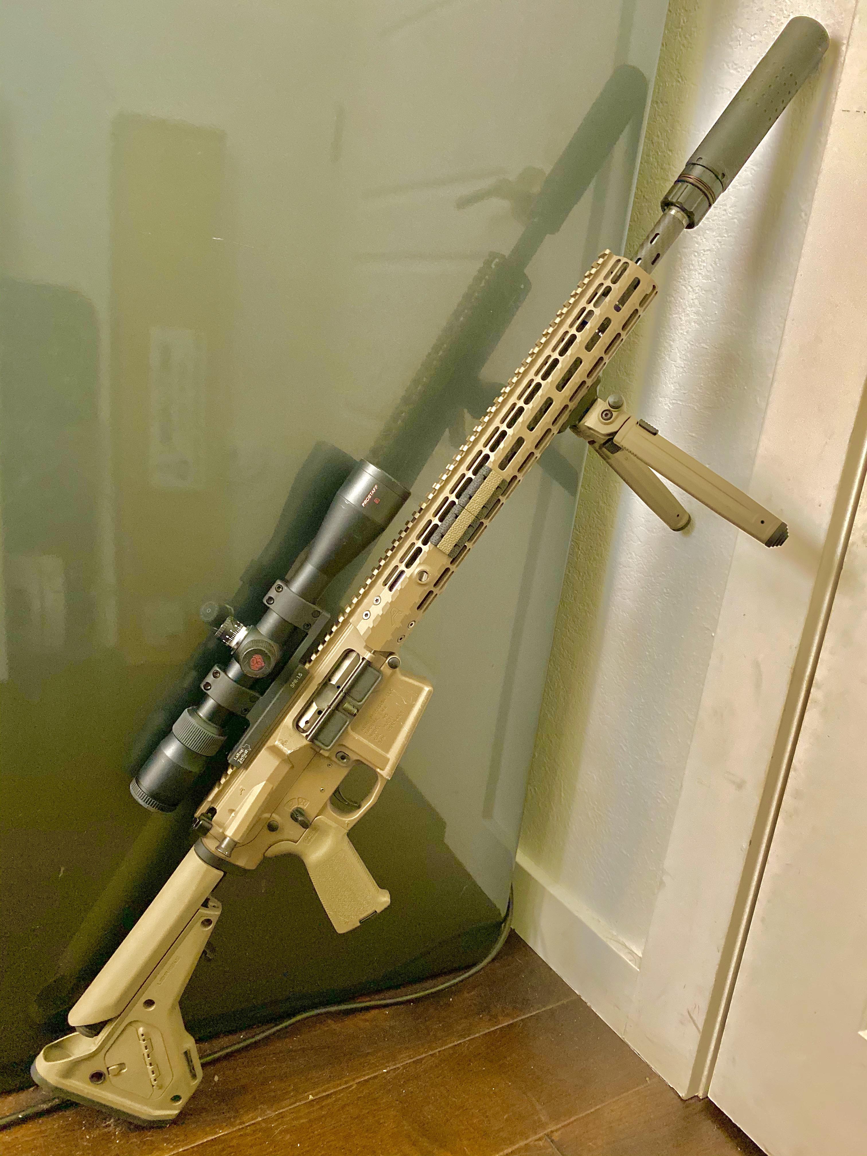 Aero Precision M5E1 home build I did last year, build list in comments