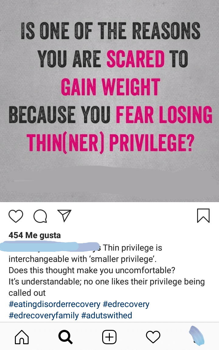 Why is this in the Eating Disorder recovery tag??? fatlogic