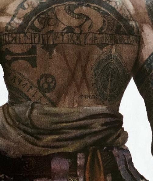 Baldur Tattoos God Of War New Tattoo Zone
