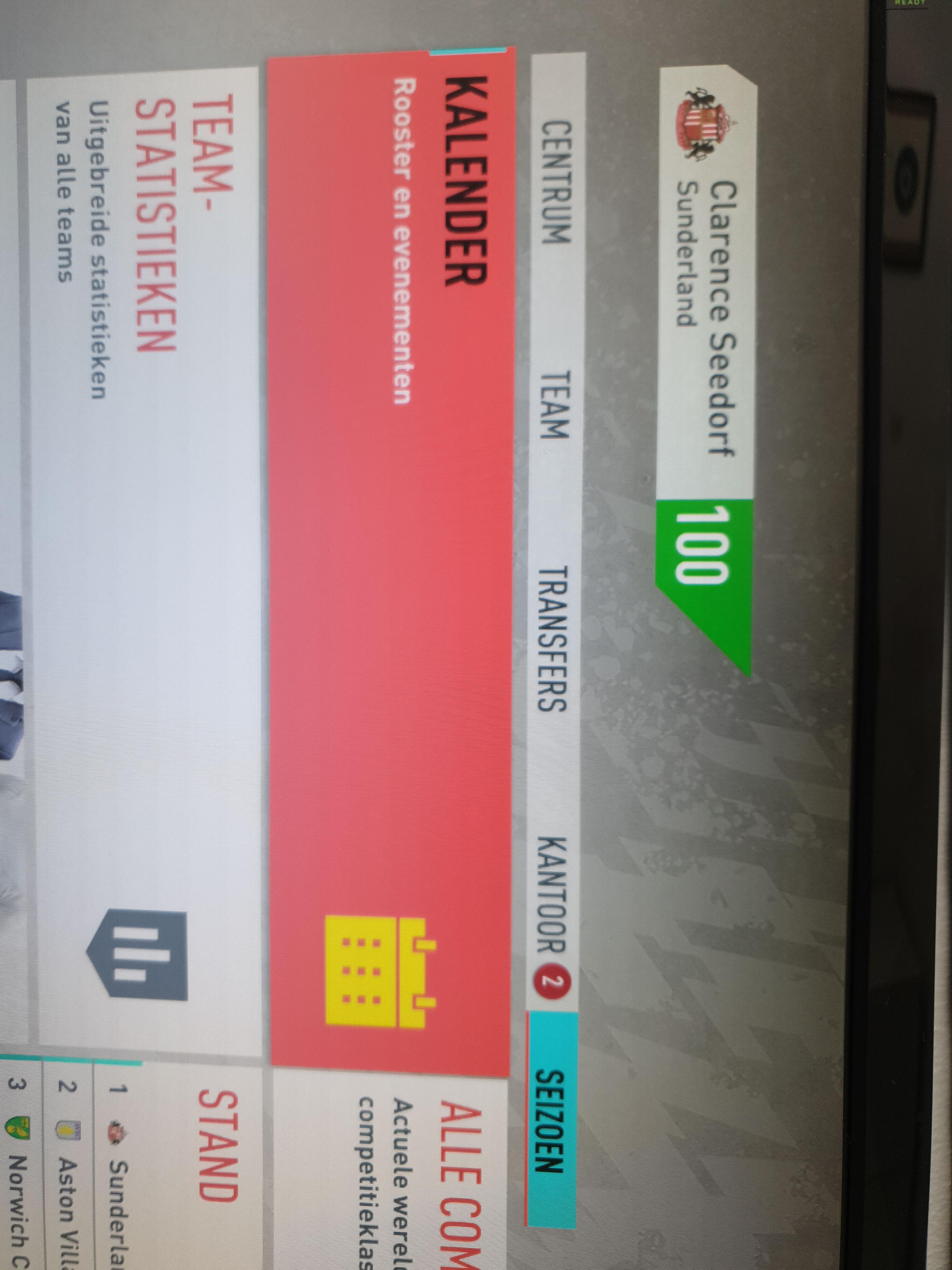 First time ever I reached 100 manager score. Sunderland 'til I die! r