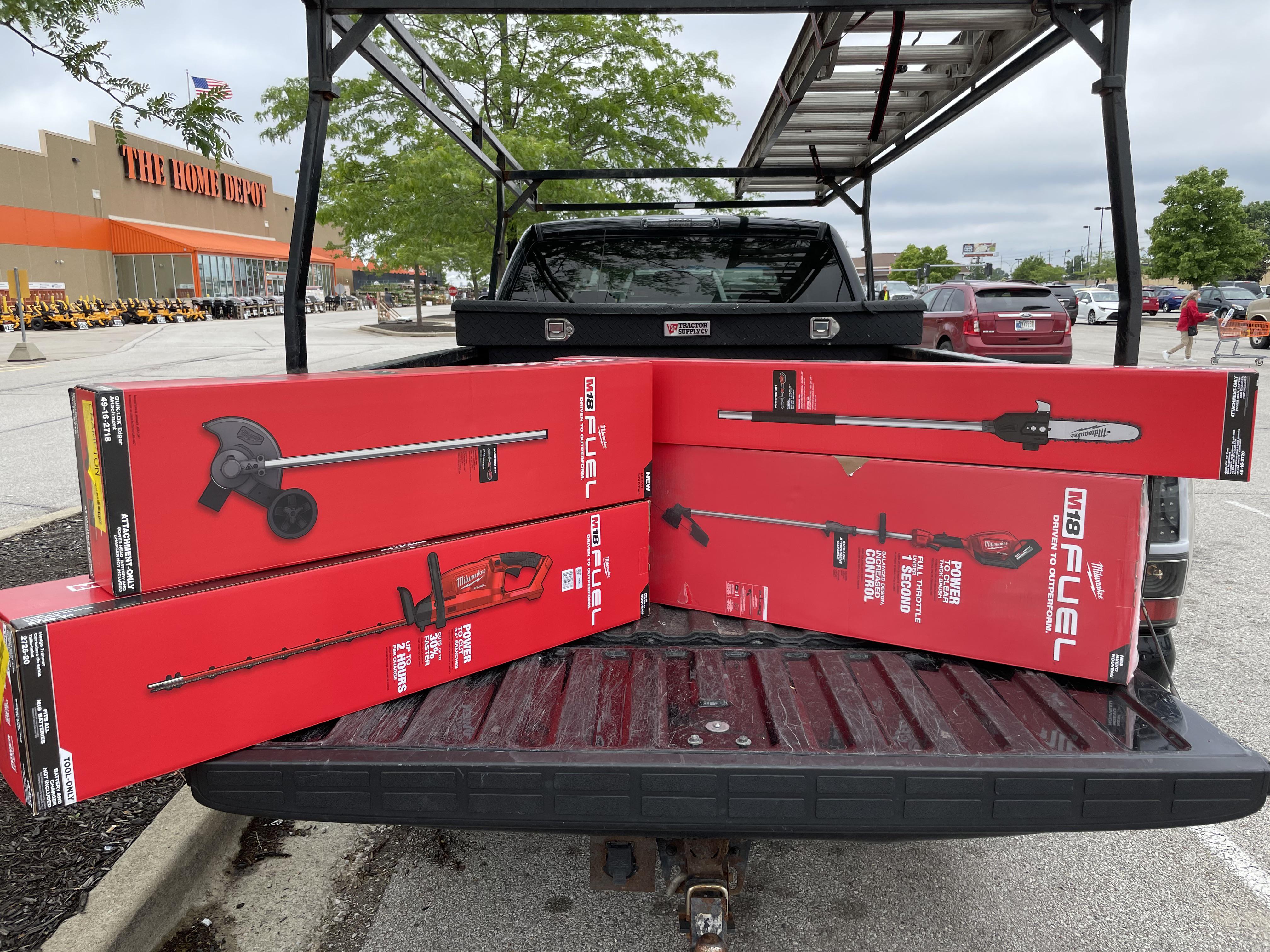 Home Depot “buy more save more” Memorial Day weekend sale. r