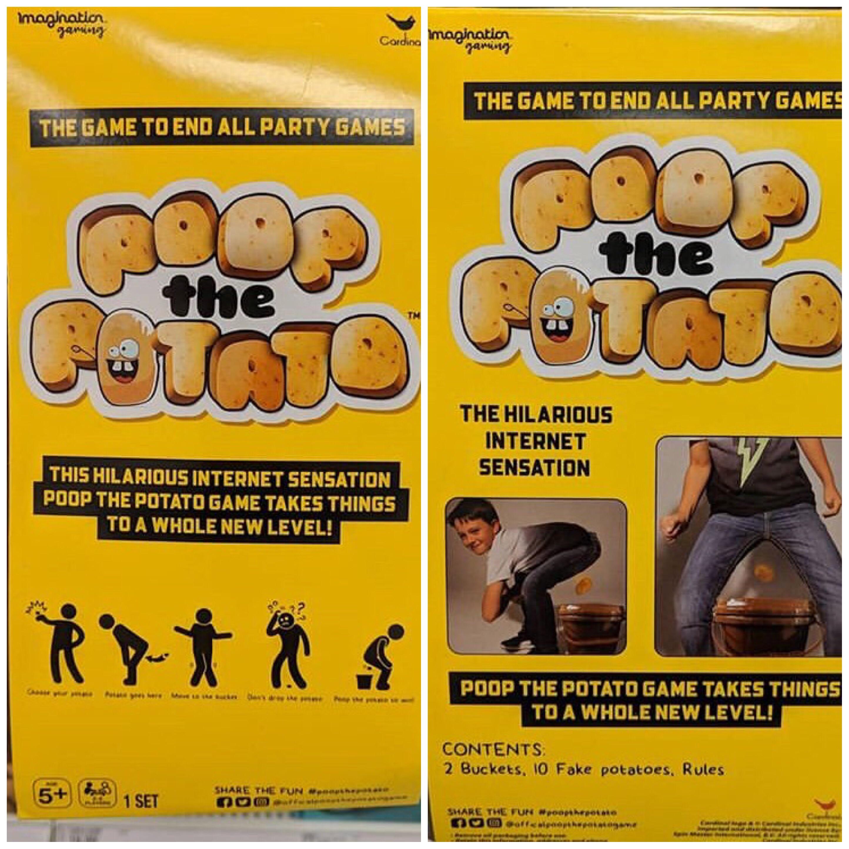 Poop the potato fun for the whole family! r/funny
