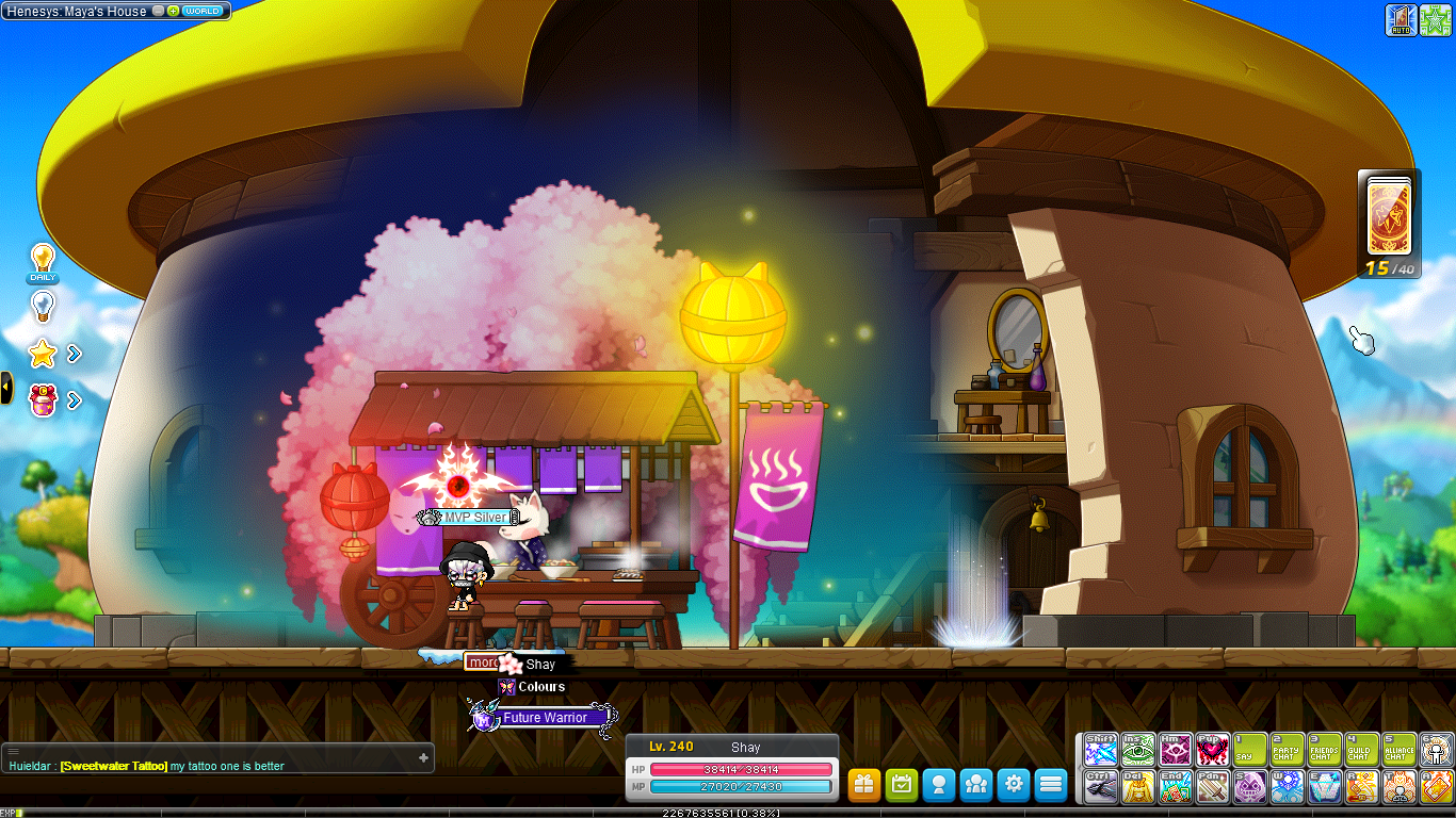 bro this chair is huge lmao r/Maplestory