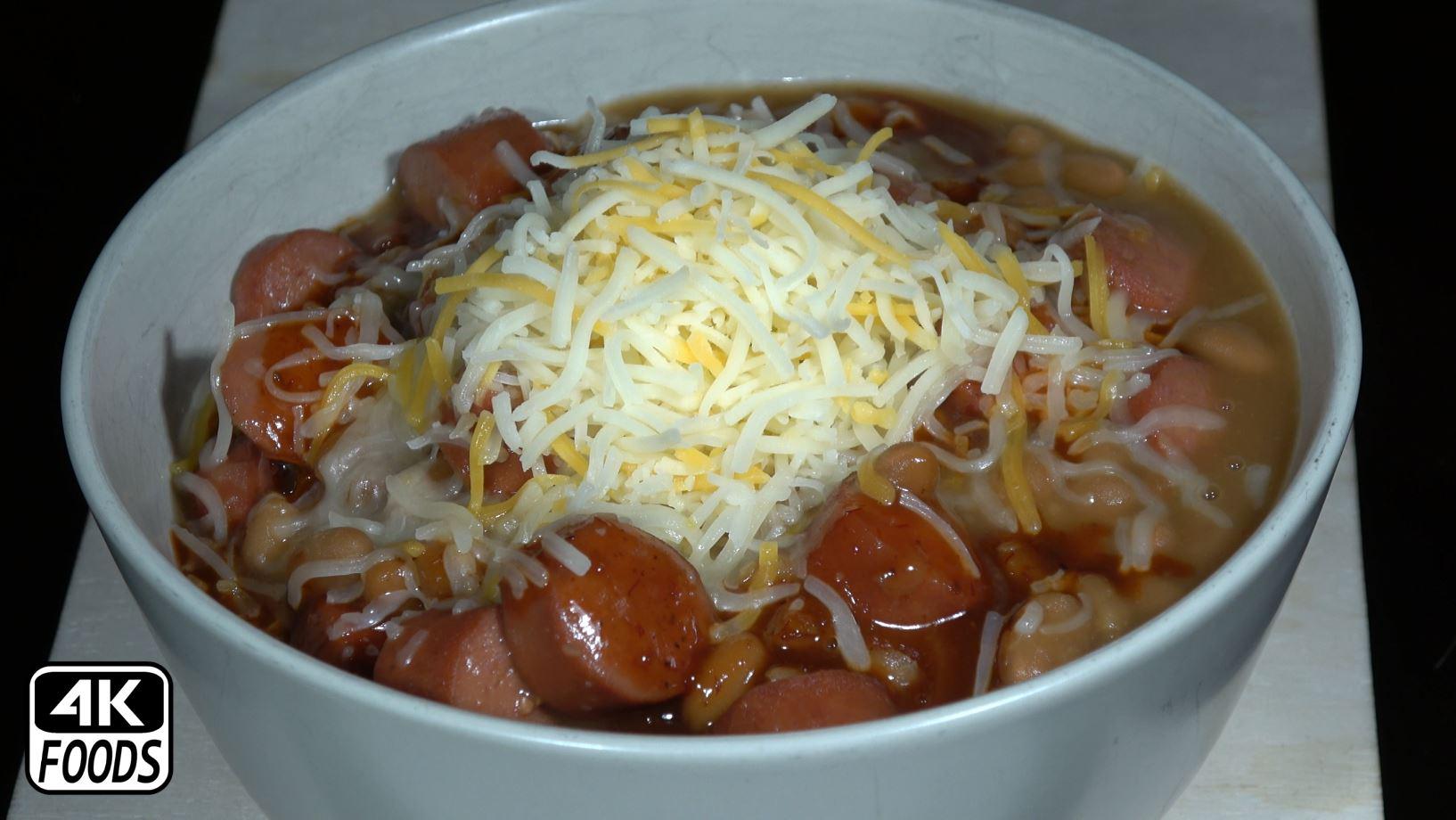 Bush's Baked Beans, Hebrew National Hot Dogs, Lucerne Shredded Cheese