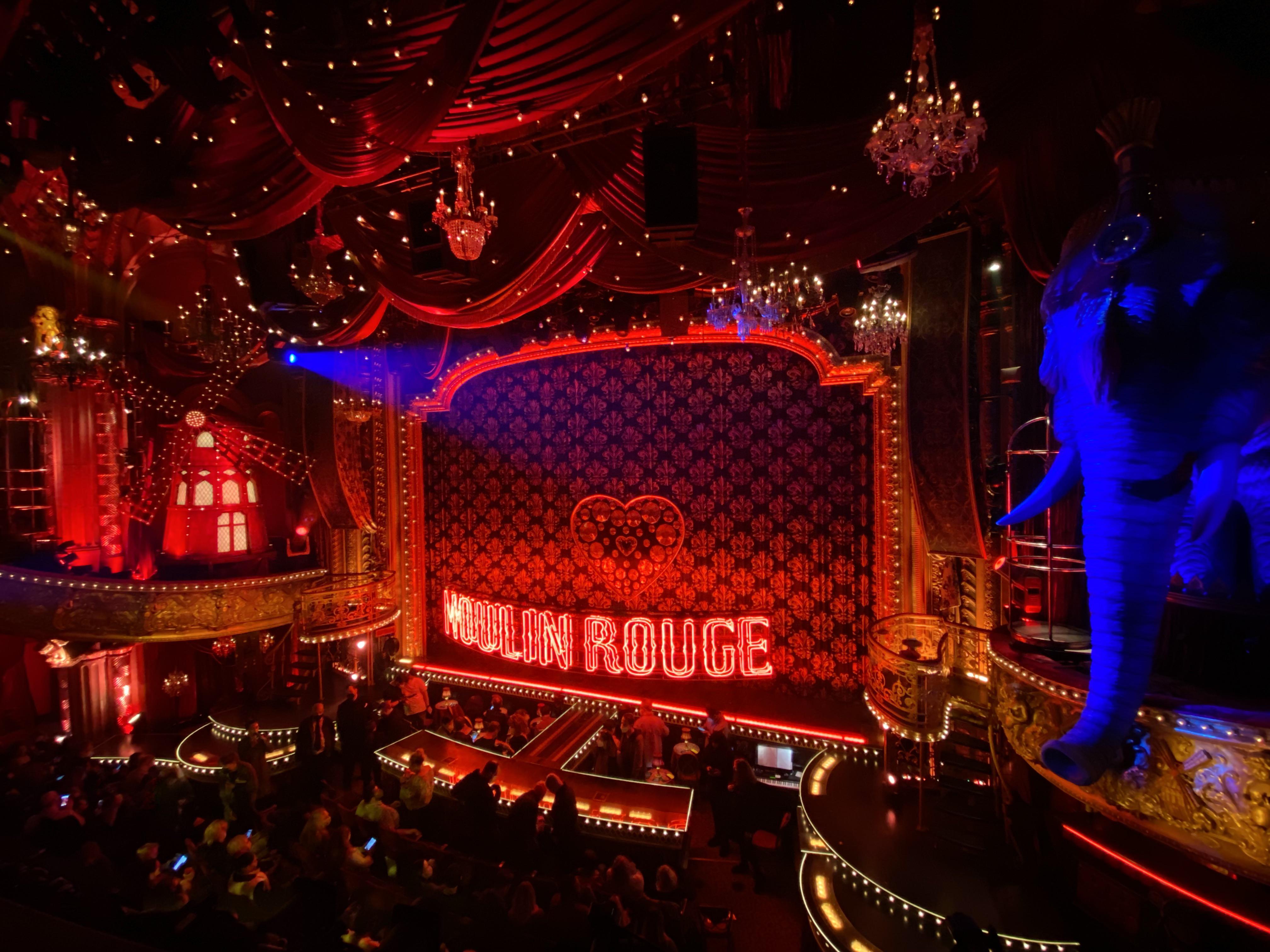 Moulin Rouge was one of the most beautiful set designs I had ever seen