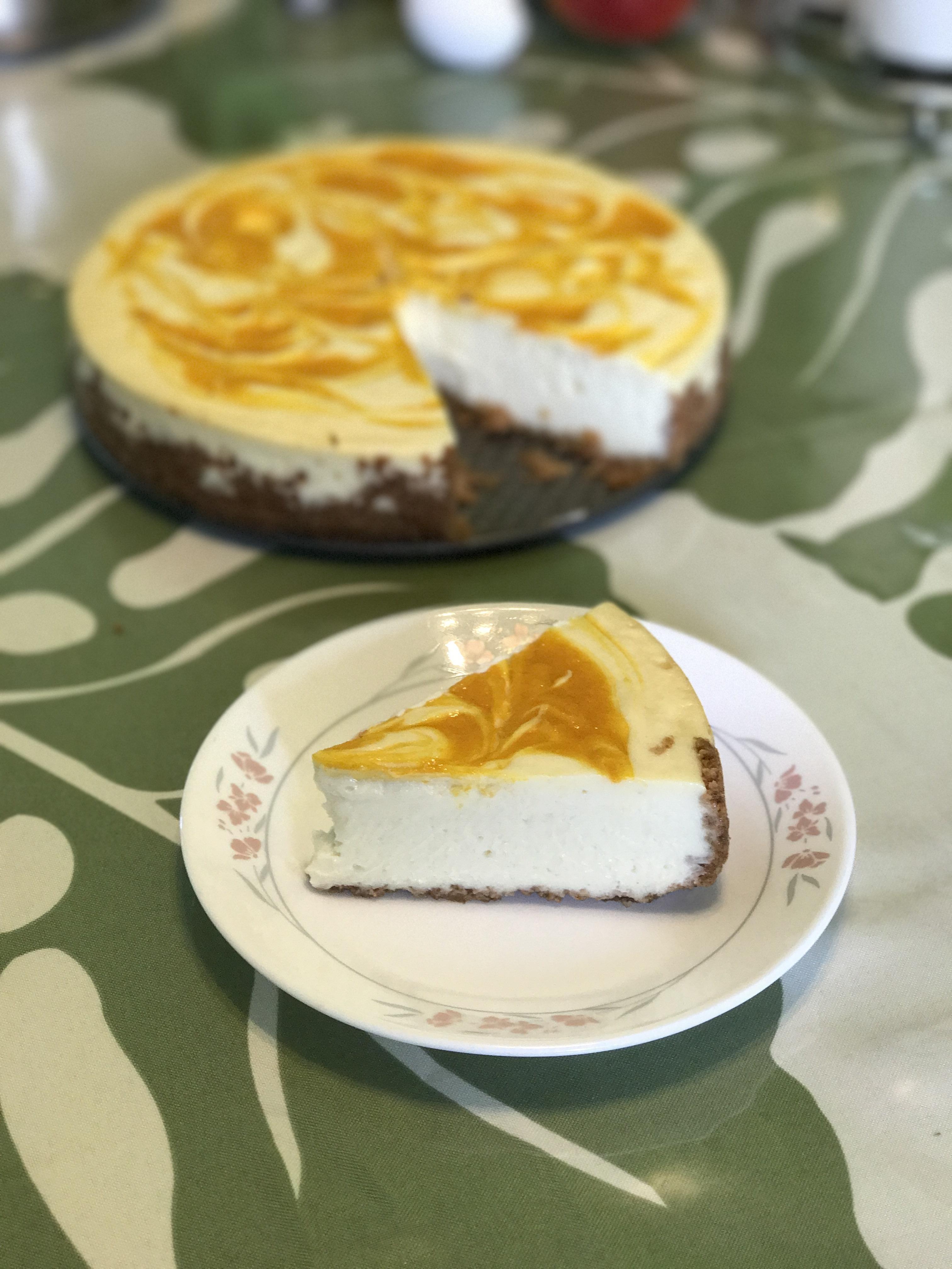 Mango cheesecake mytecherry