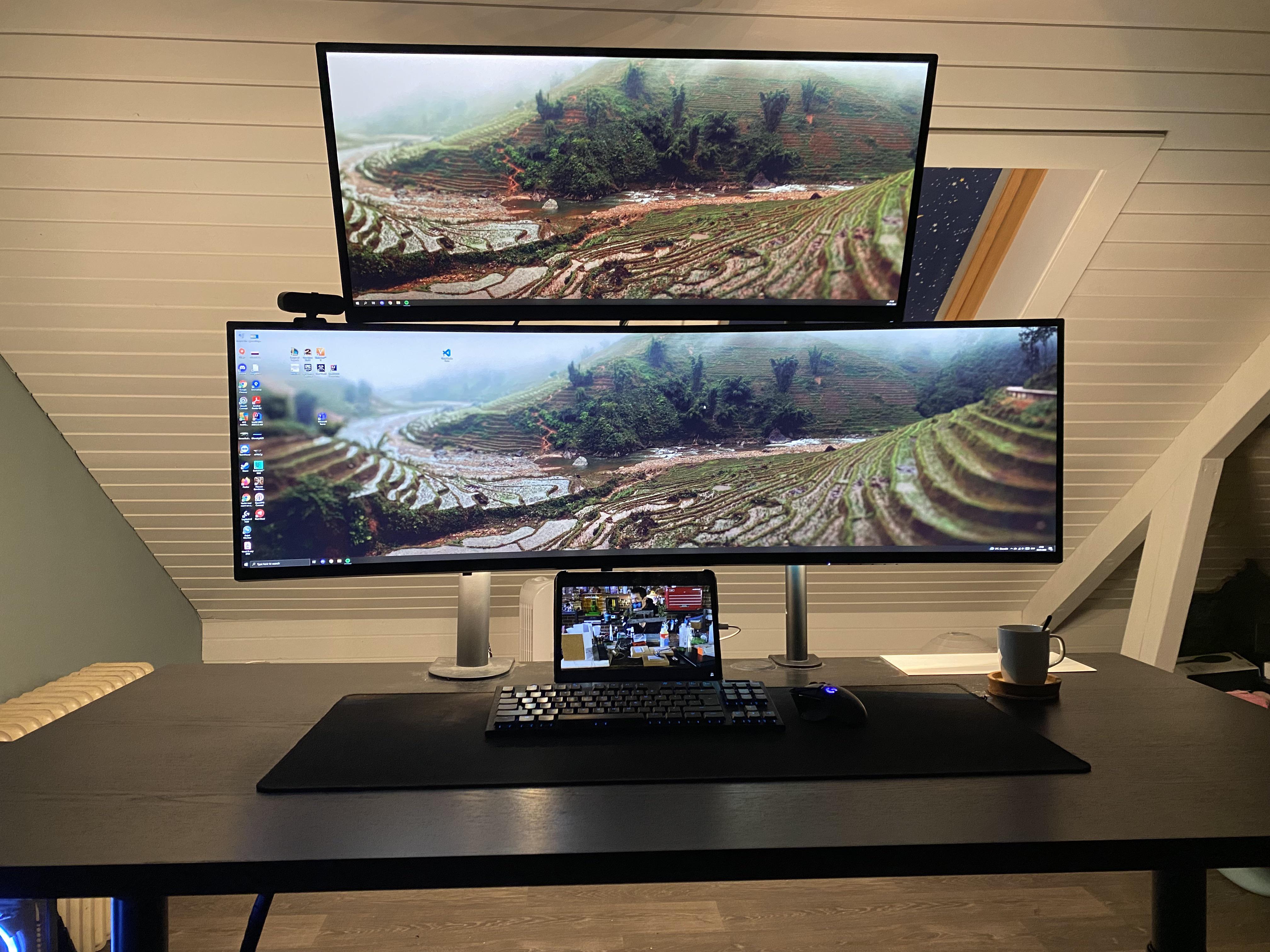 Pc upgrade + cable management done. battlestations