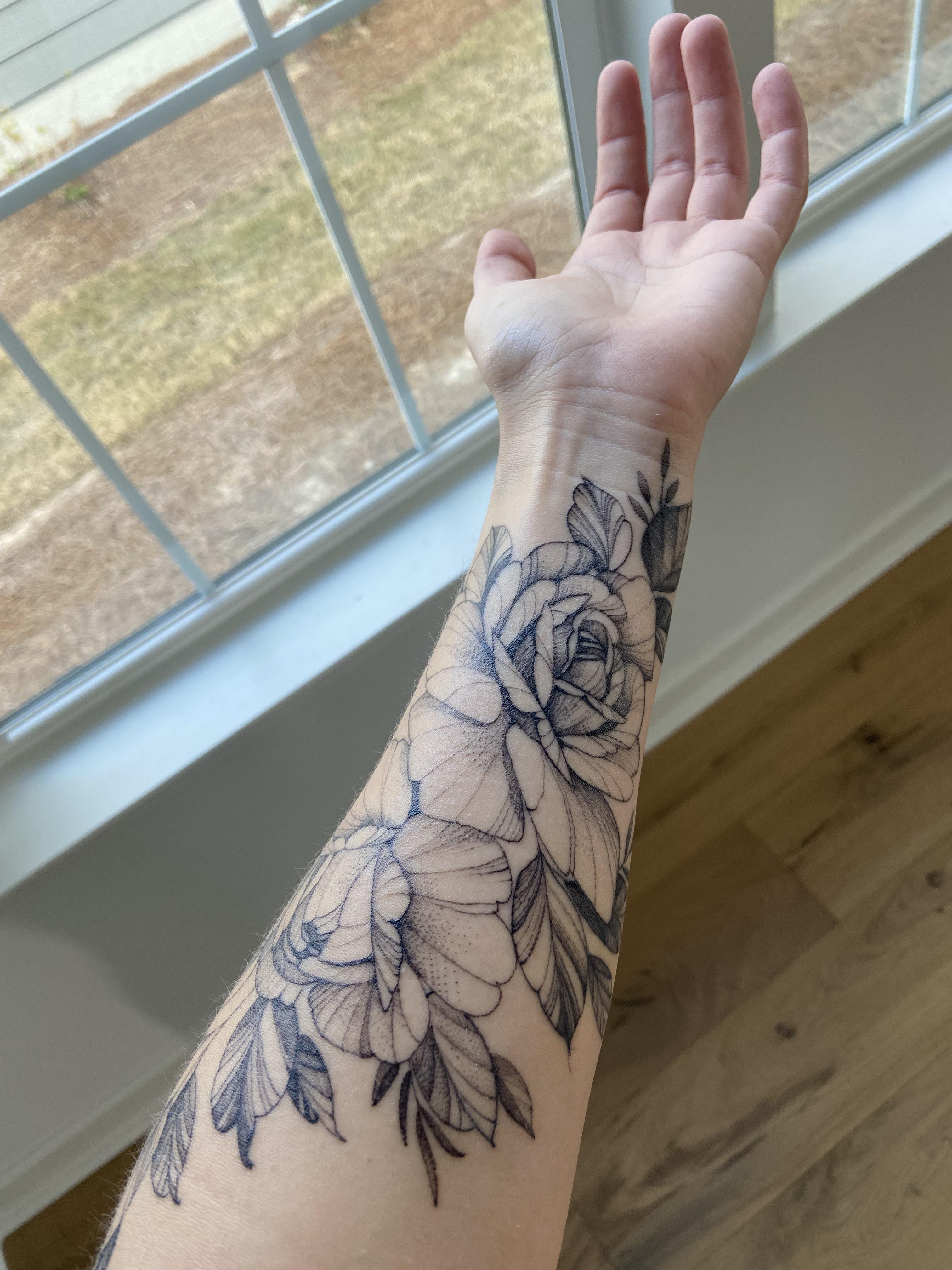 My Victorian Flower Composition. Done By Alessandro Rinaldini @ Lippo Tattoo, Frosinone (Italy) : R/Tattoos 4032_x_3024_jpg