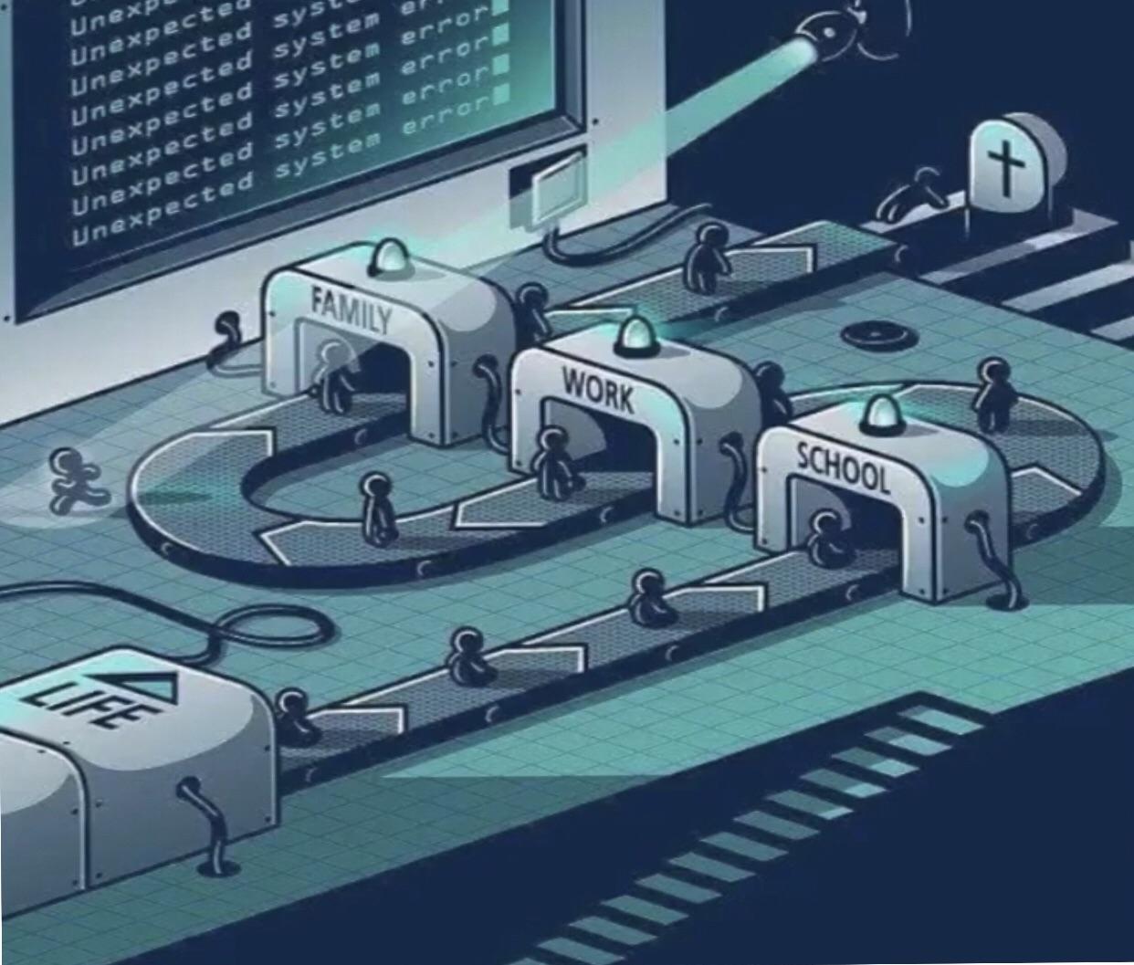 conveyor belt of life r/im14andthisisdeep