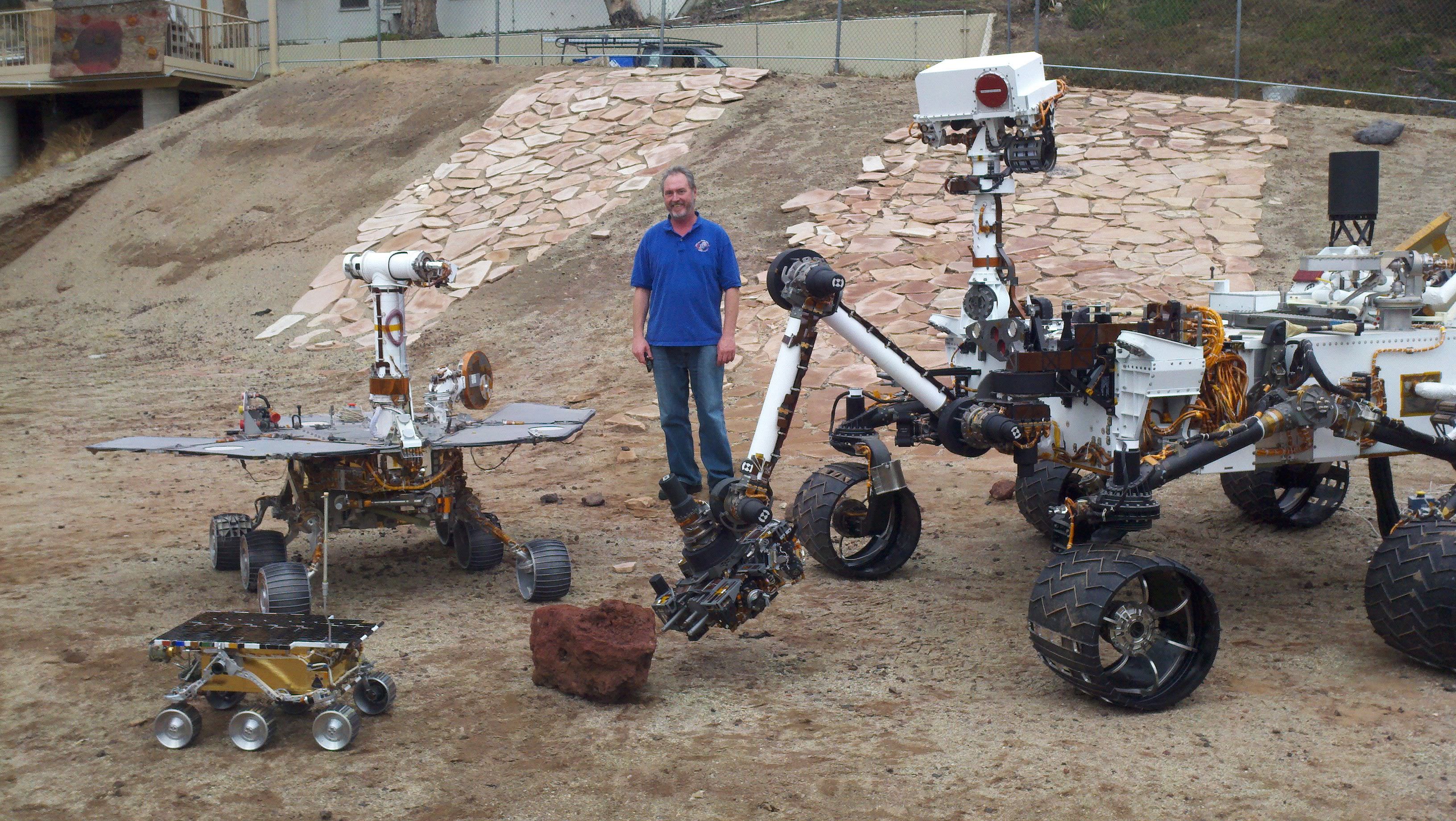 Scales of Mars rovers HumanForScale