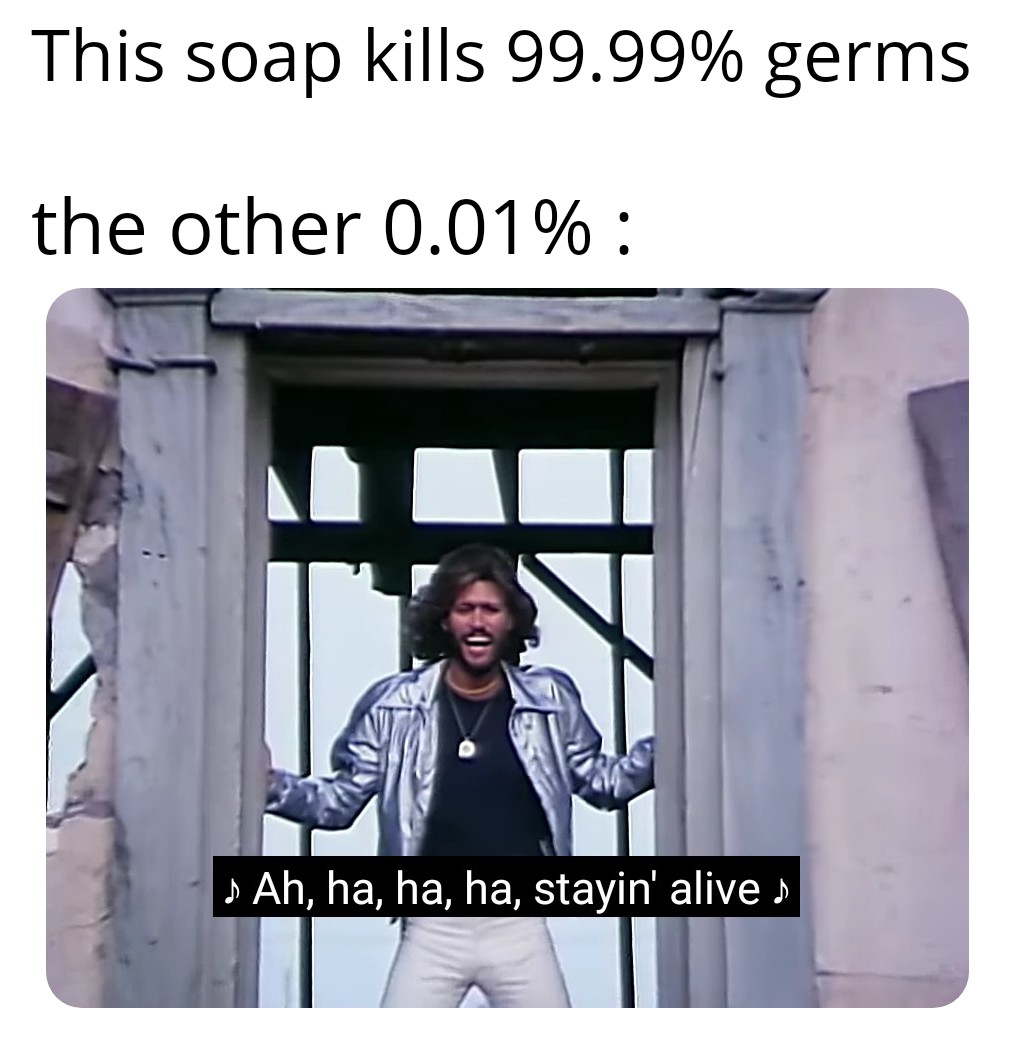 Ah.ha.ha.ha stayin alive stayin alive memes